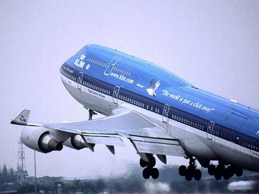 Amsterdam Schiphol Airport Klm Aviation Background