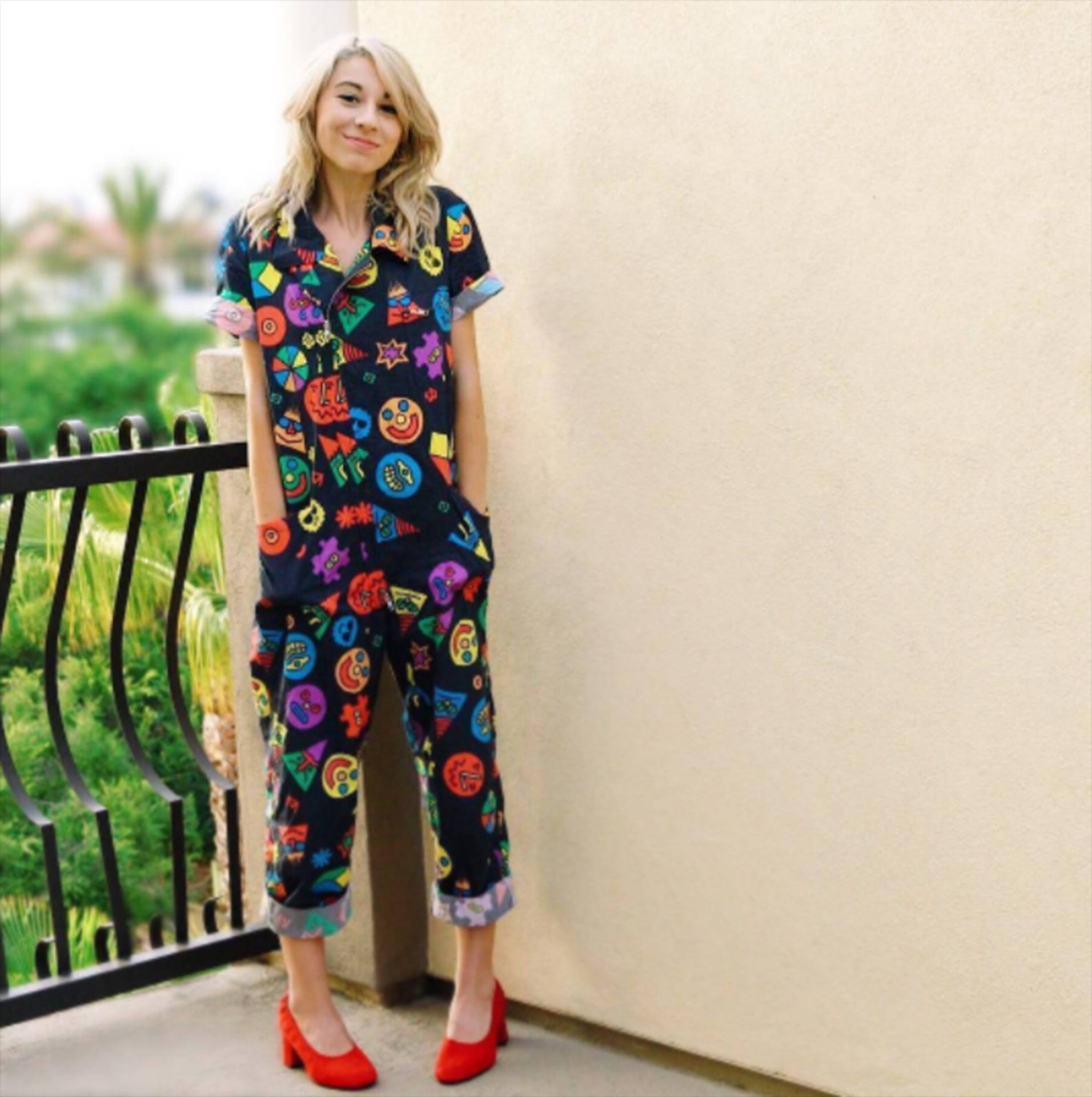 Amy Nelson Printed Jumpsuit