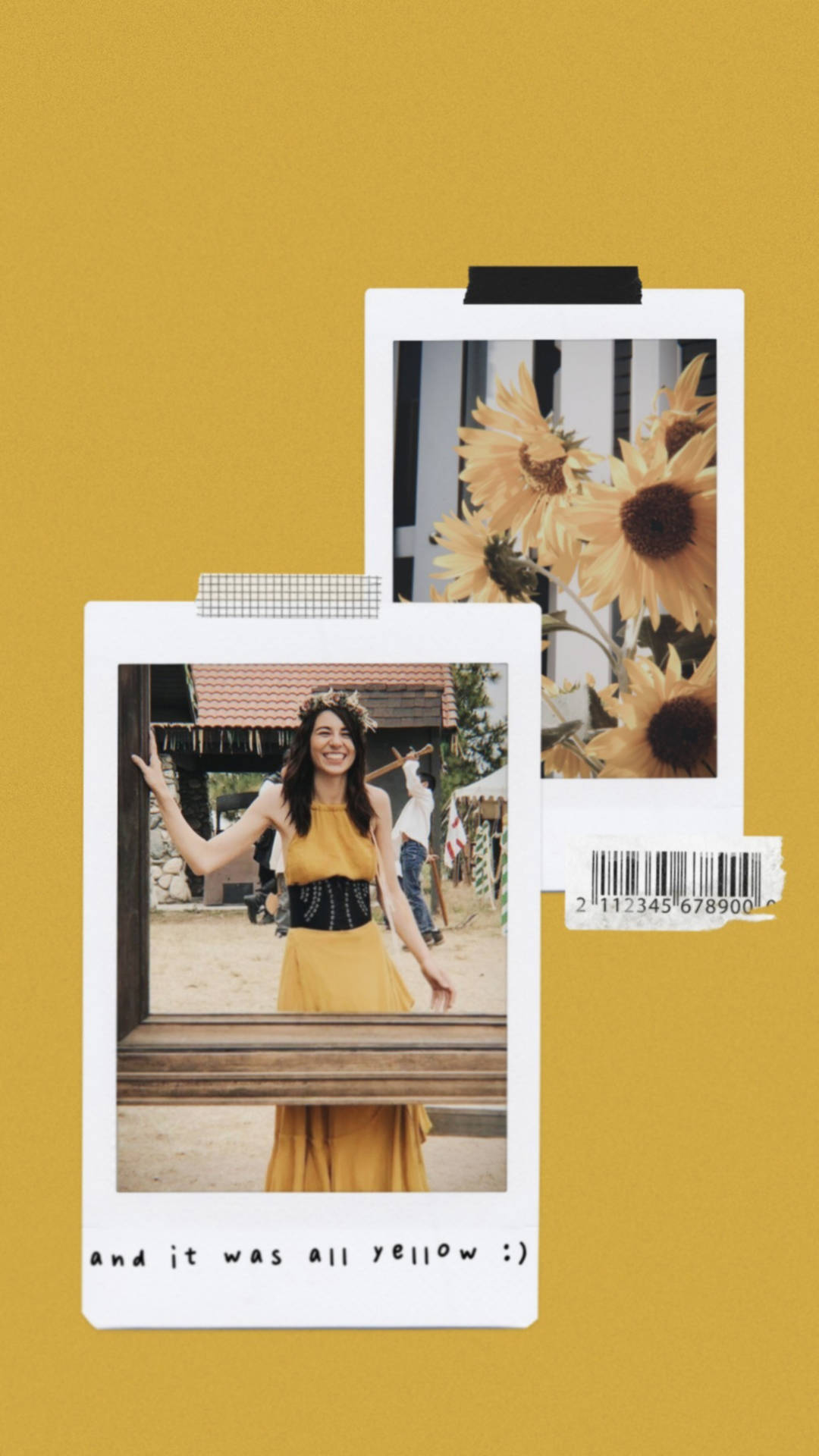 Amy Nelson Yellow Aesthetic Background