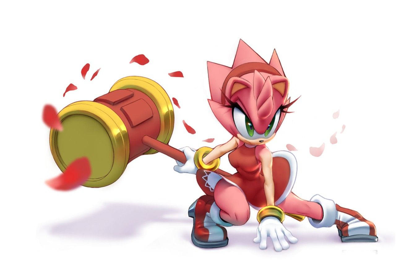Amy Rose Concept Art Background