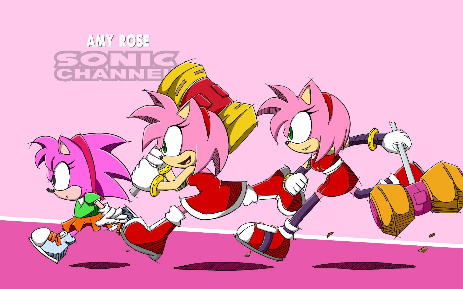 Amy Rose Generations Background