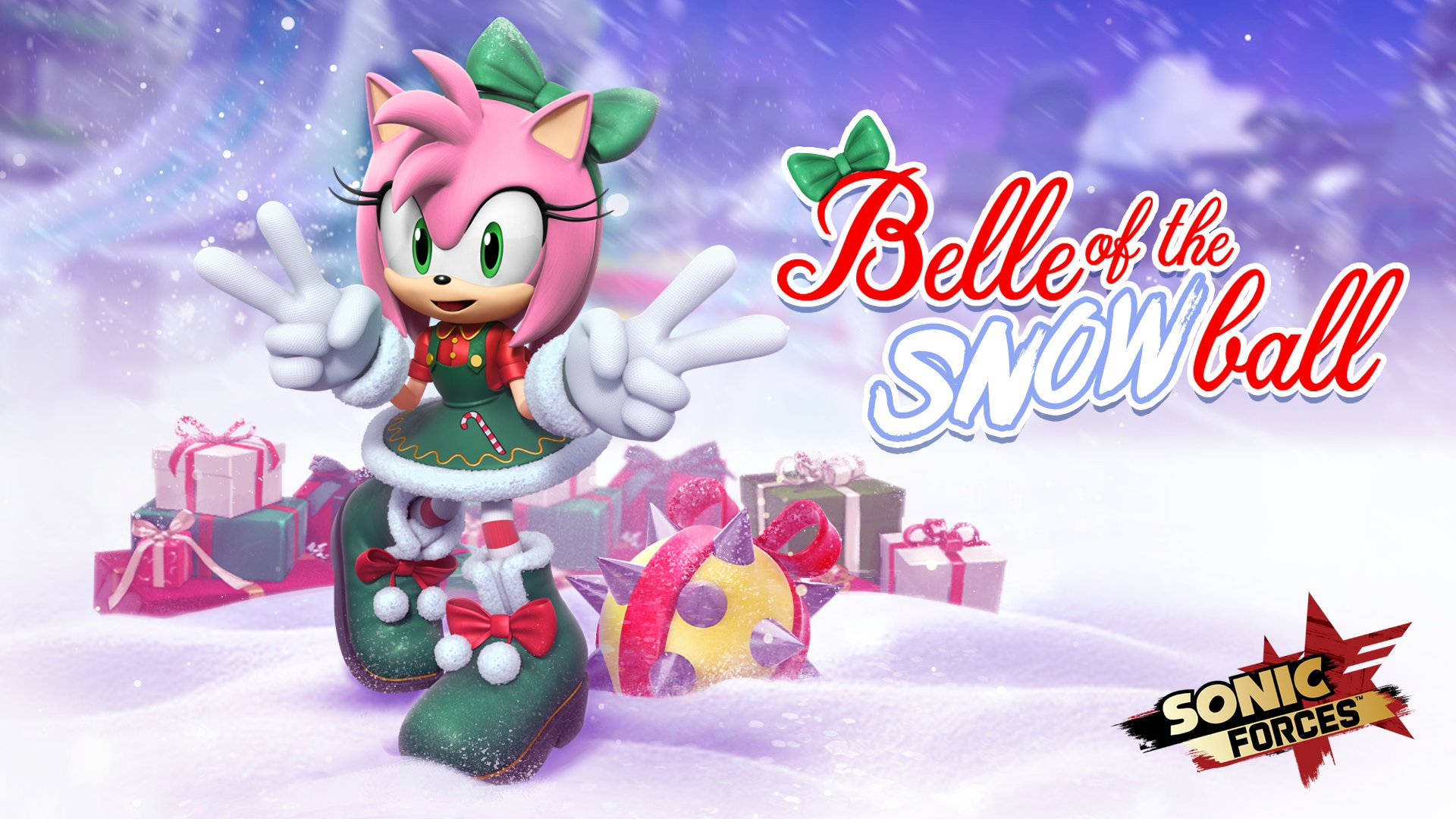 Amy Rose Snowball Belle Background