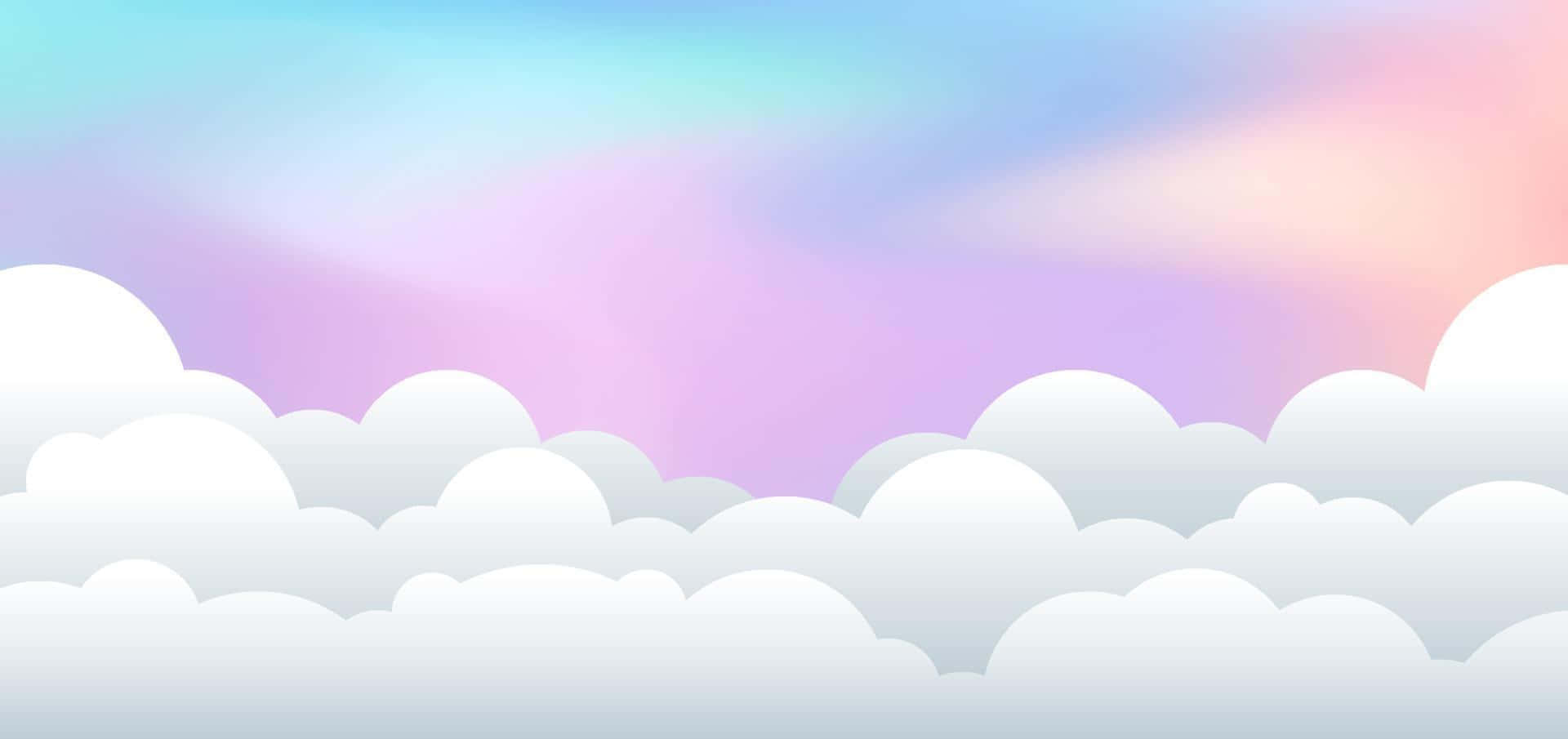 An Abstract Background Of Pastel Pink Merging Into Pastel Purple Background