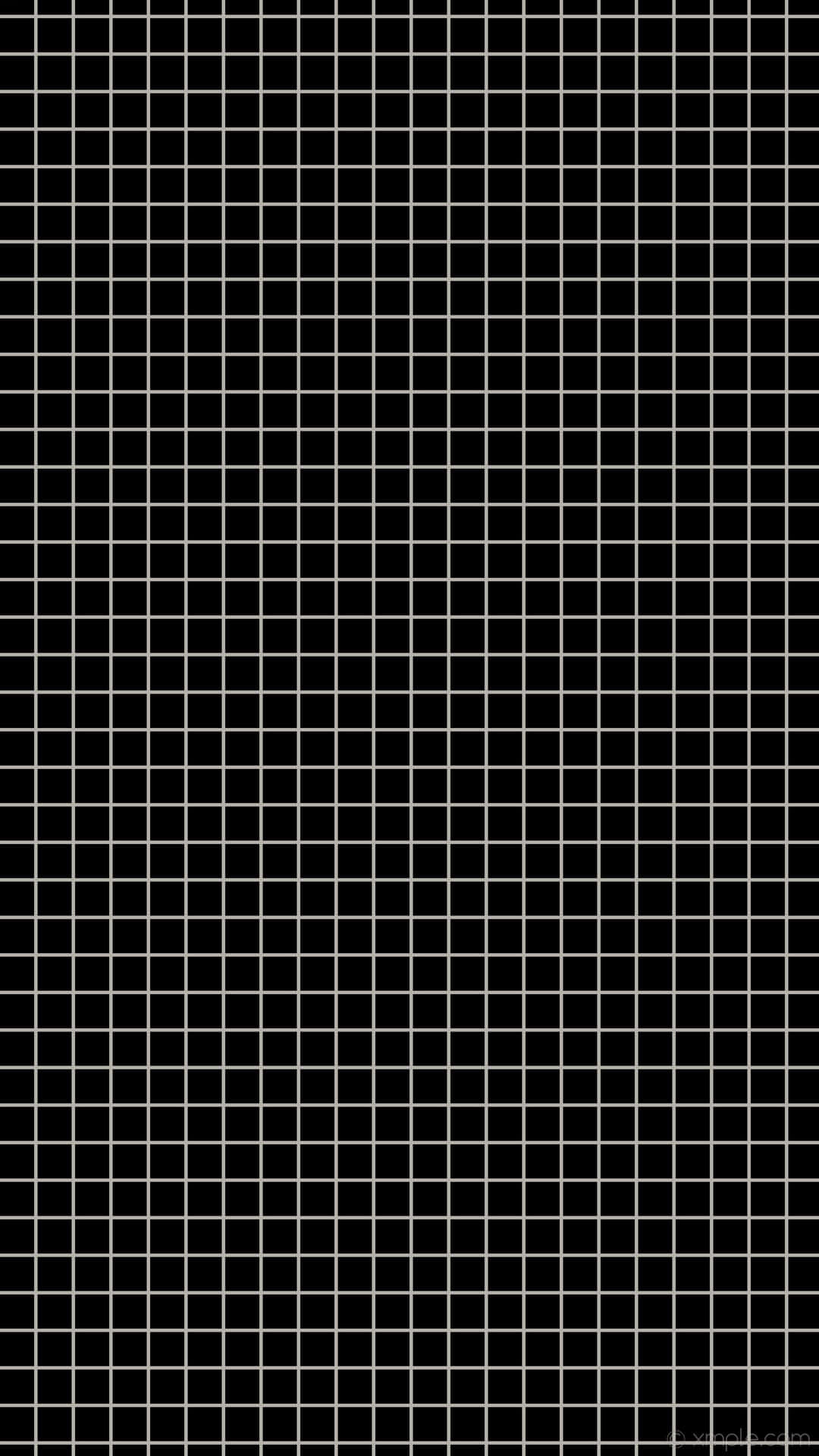 An Abstract Grid Pattern Displayed On An Iphone Background