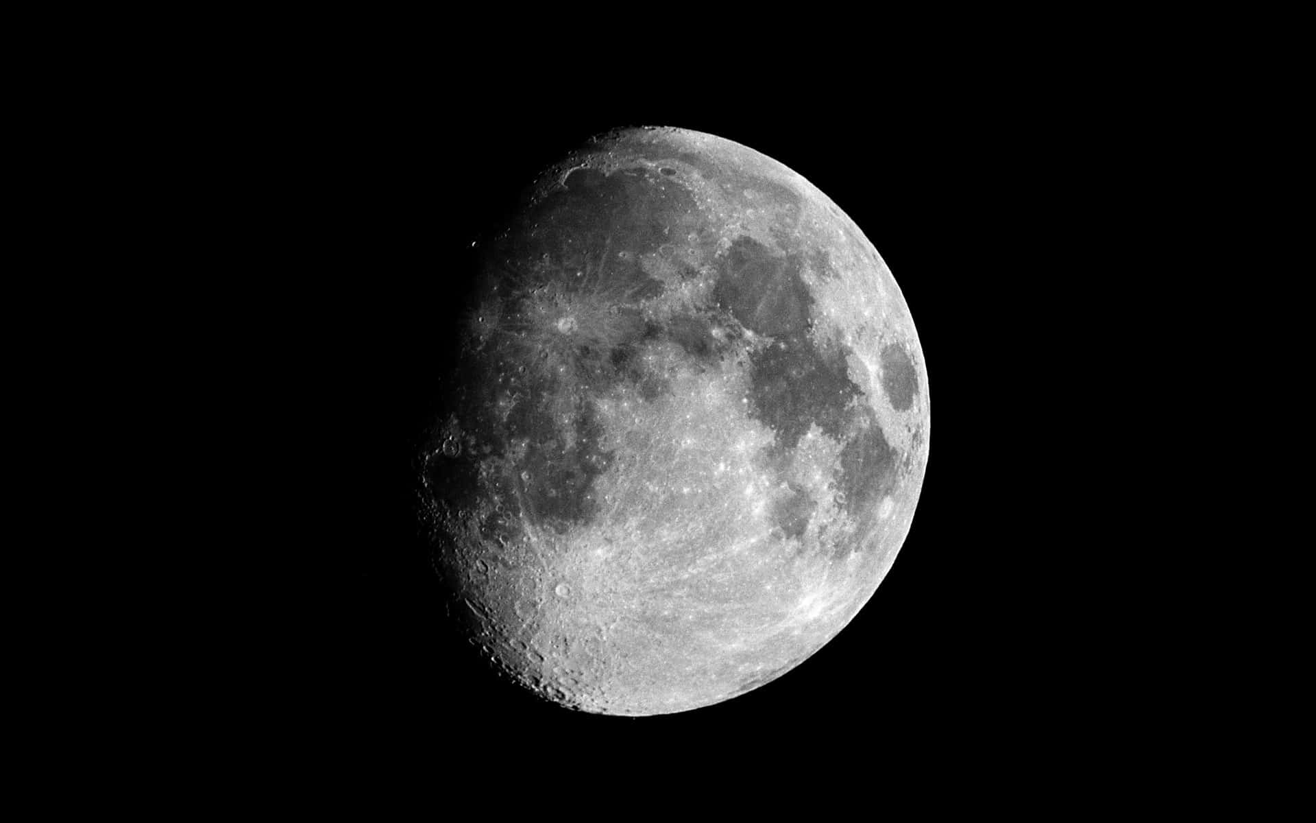 An Abstract Illustration Of A Black And White Space Background