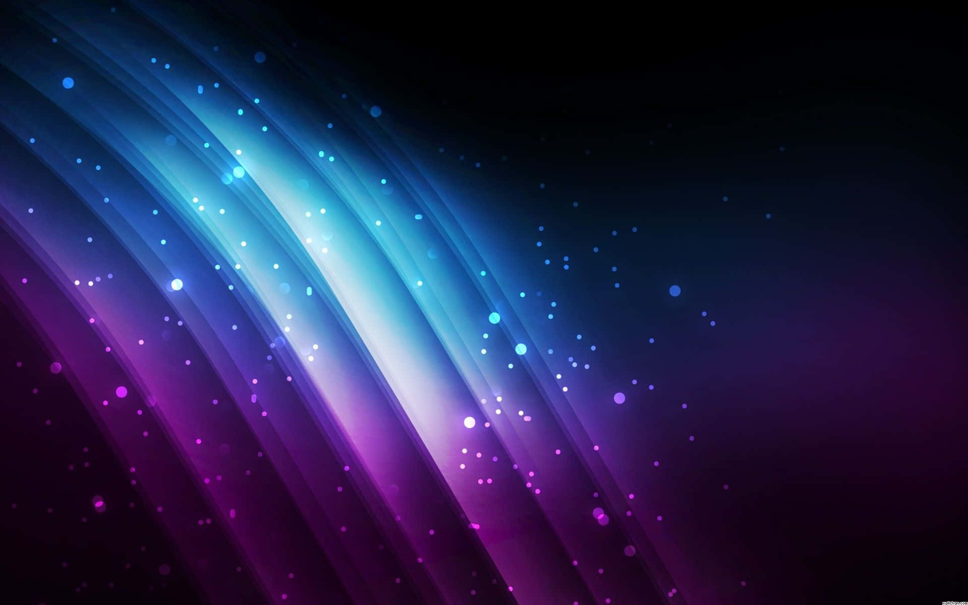 An Abstract Purple And Blue Background With Stars Background