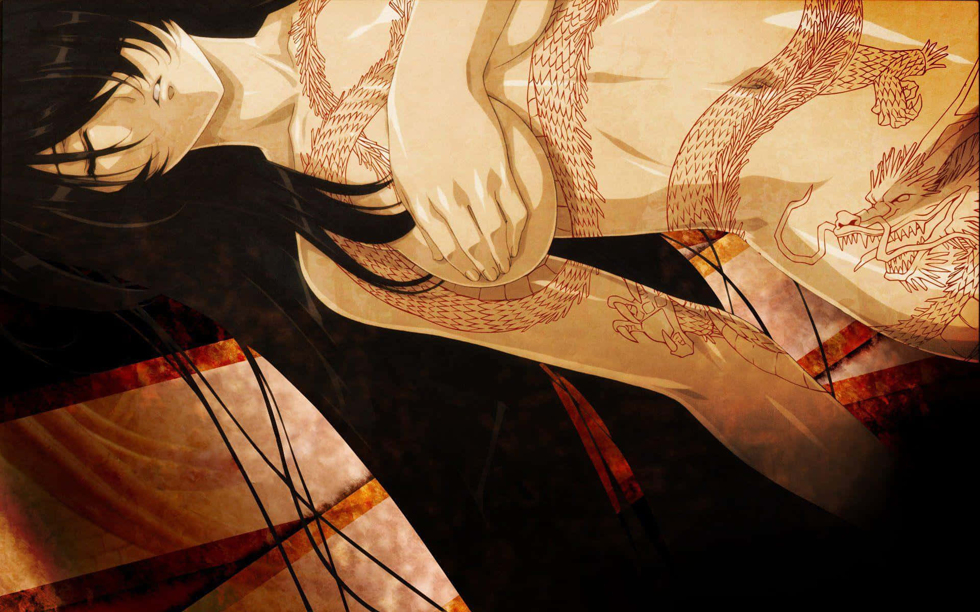 “an Action-packed Adventure Awaits In Ikki Tousen” Background