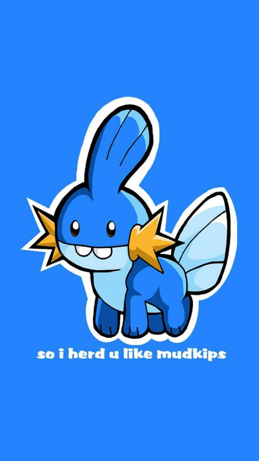 An Adorable Mudkip Plushie Waits For A Playmate