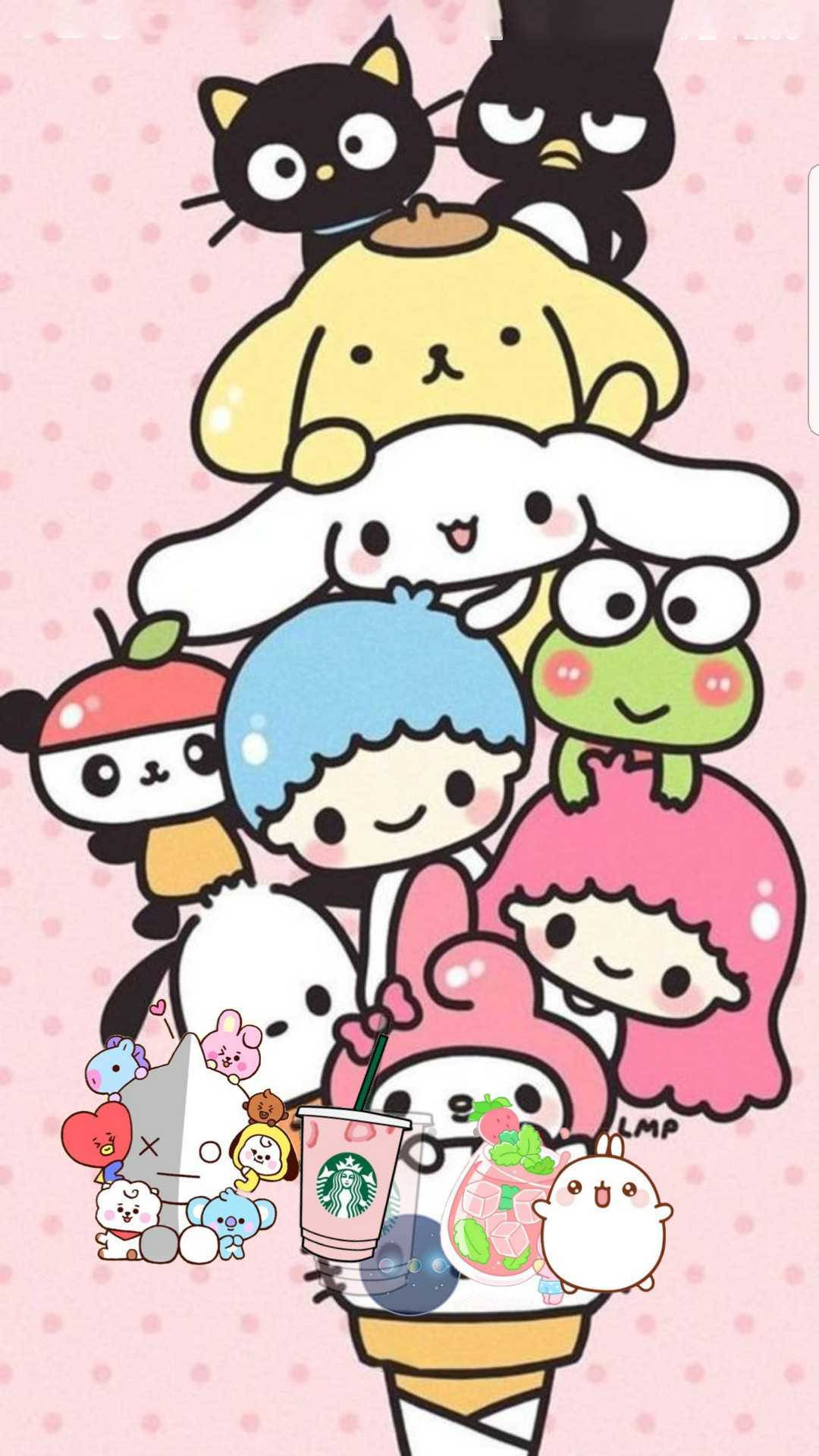 An Adorable Sanrio Character To Brighten Your Day! Background