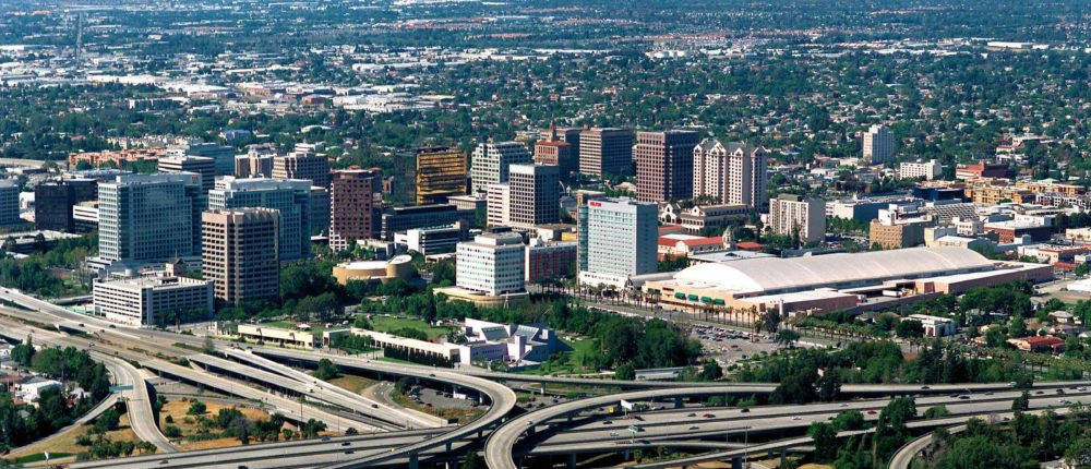 An Aerial View Of The City Of Portland, Washington