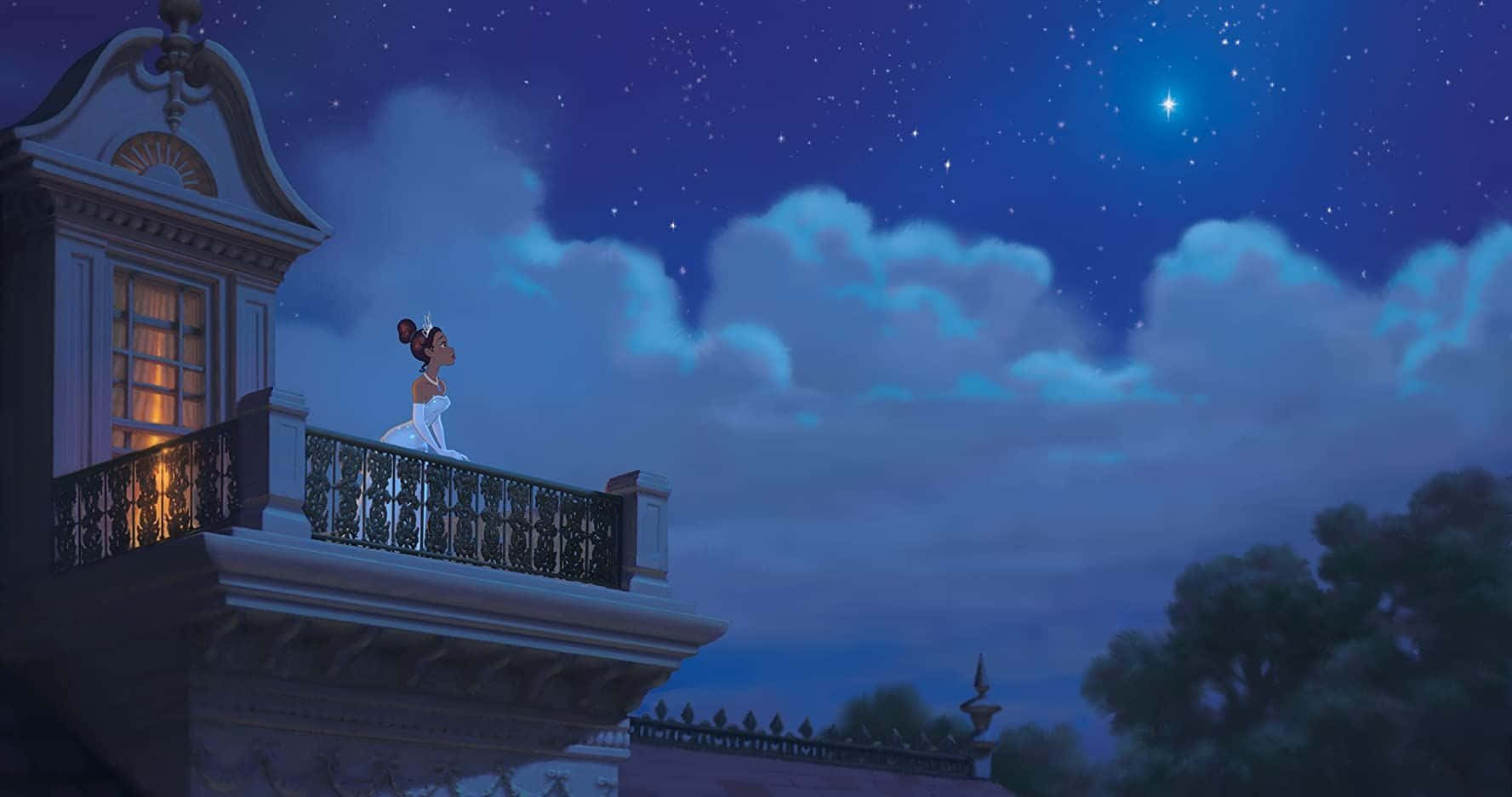 An Aesthetic Laptop Featuring Your Favourite Disney Characters Background