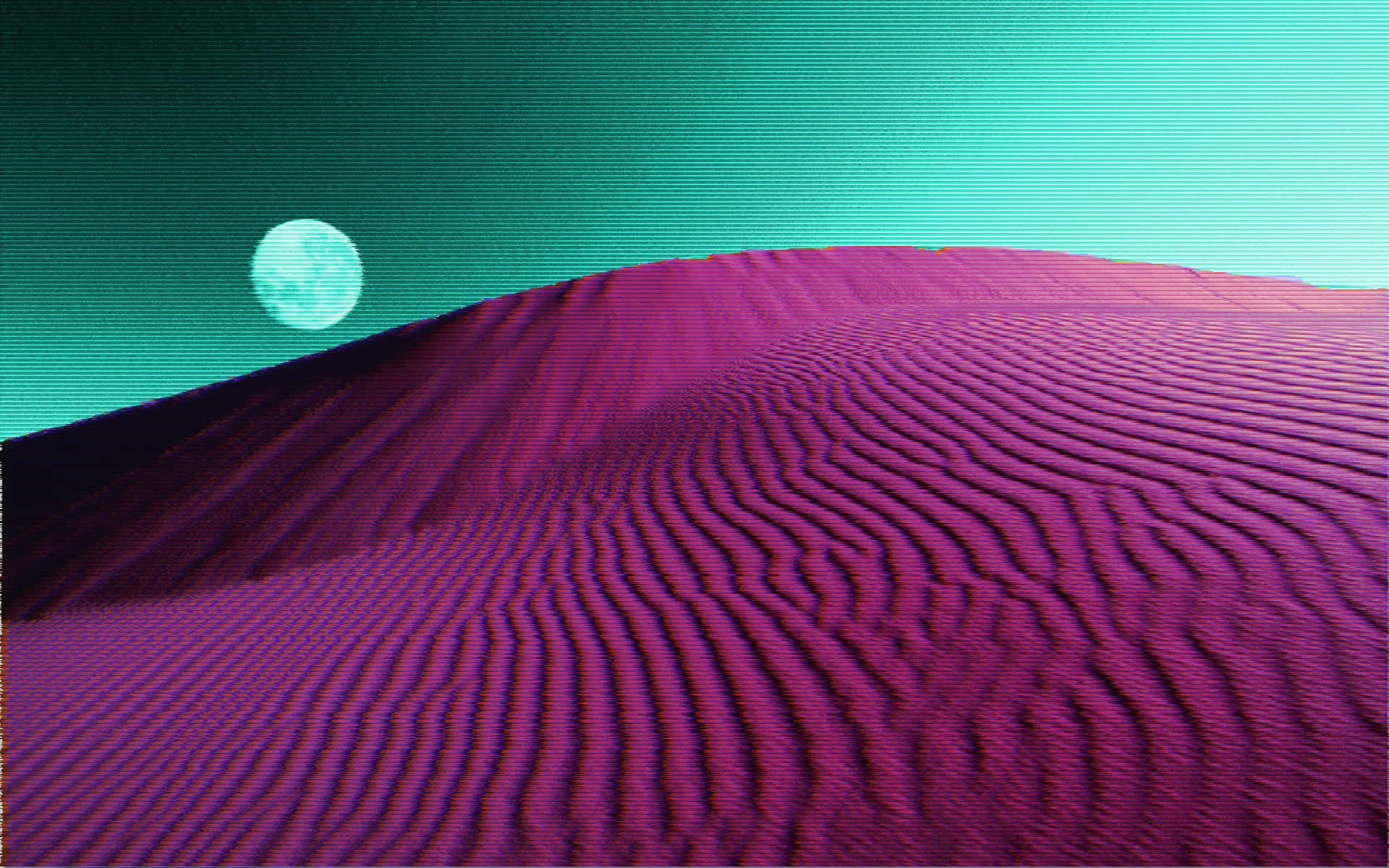 An Aesthetic Ode To Vaporwave Background