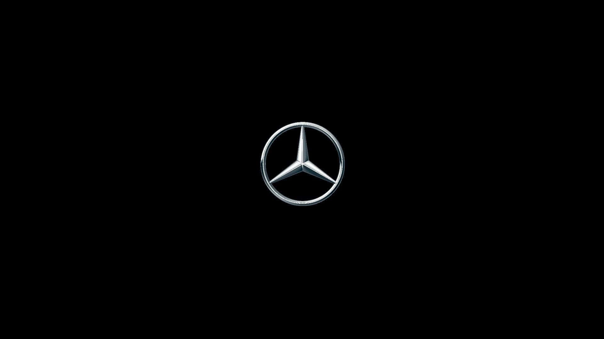 An All-black Luxurious Mercedes Background