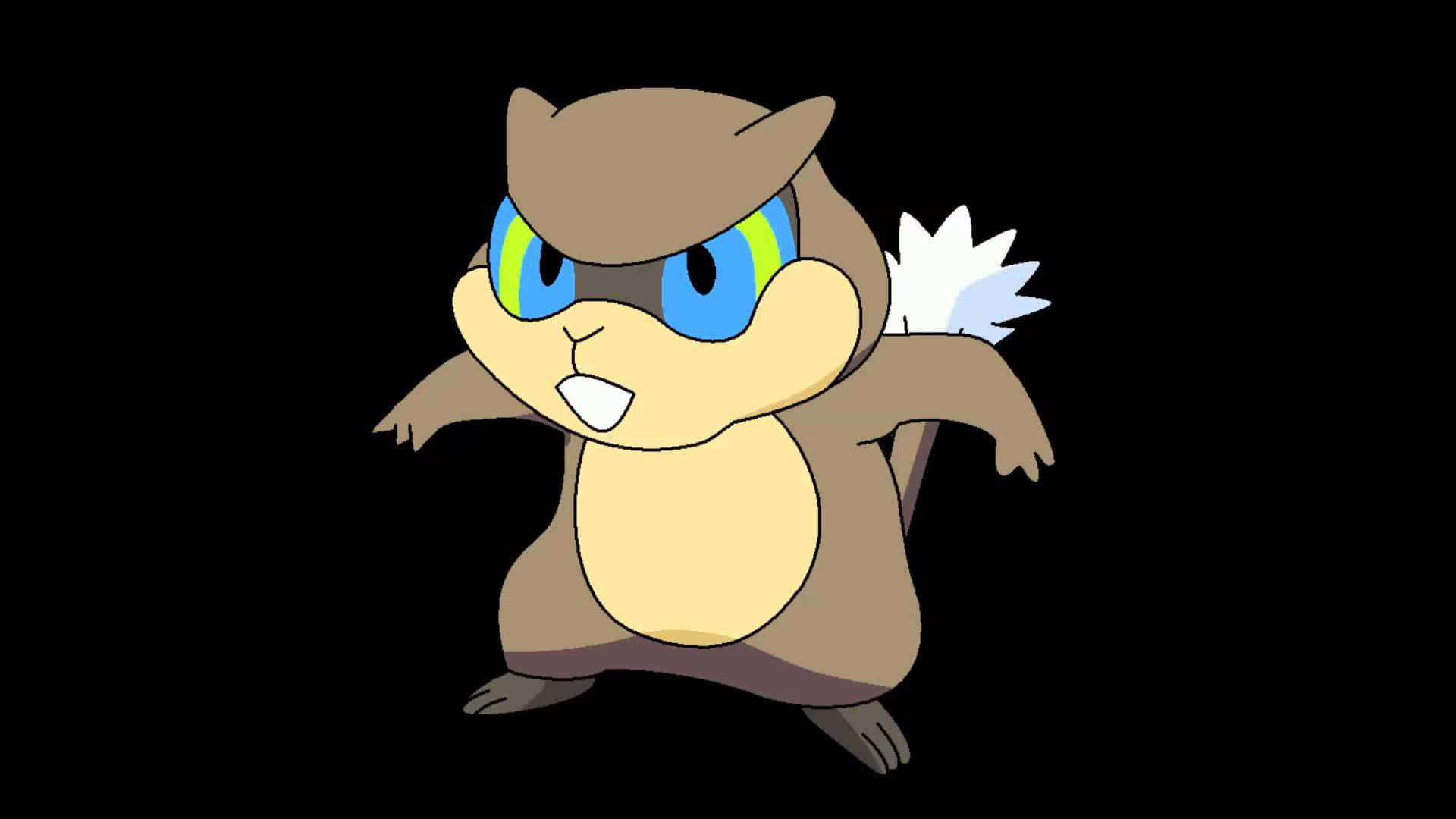 An Angry Patrat With Intense Blue Eyes