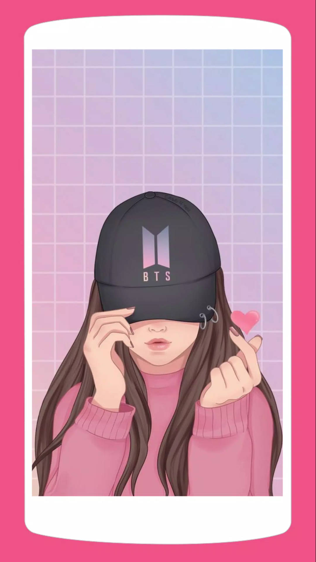 An Army Making Finger Heart Background