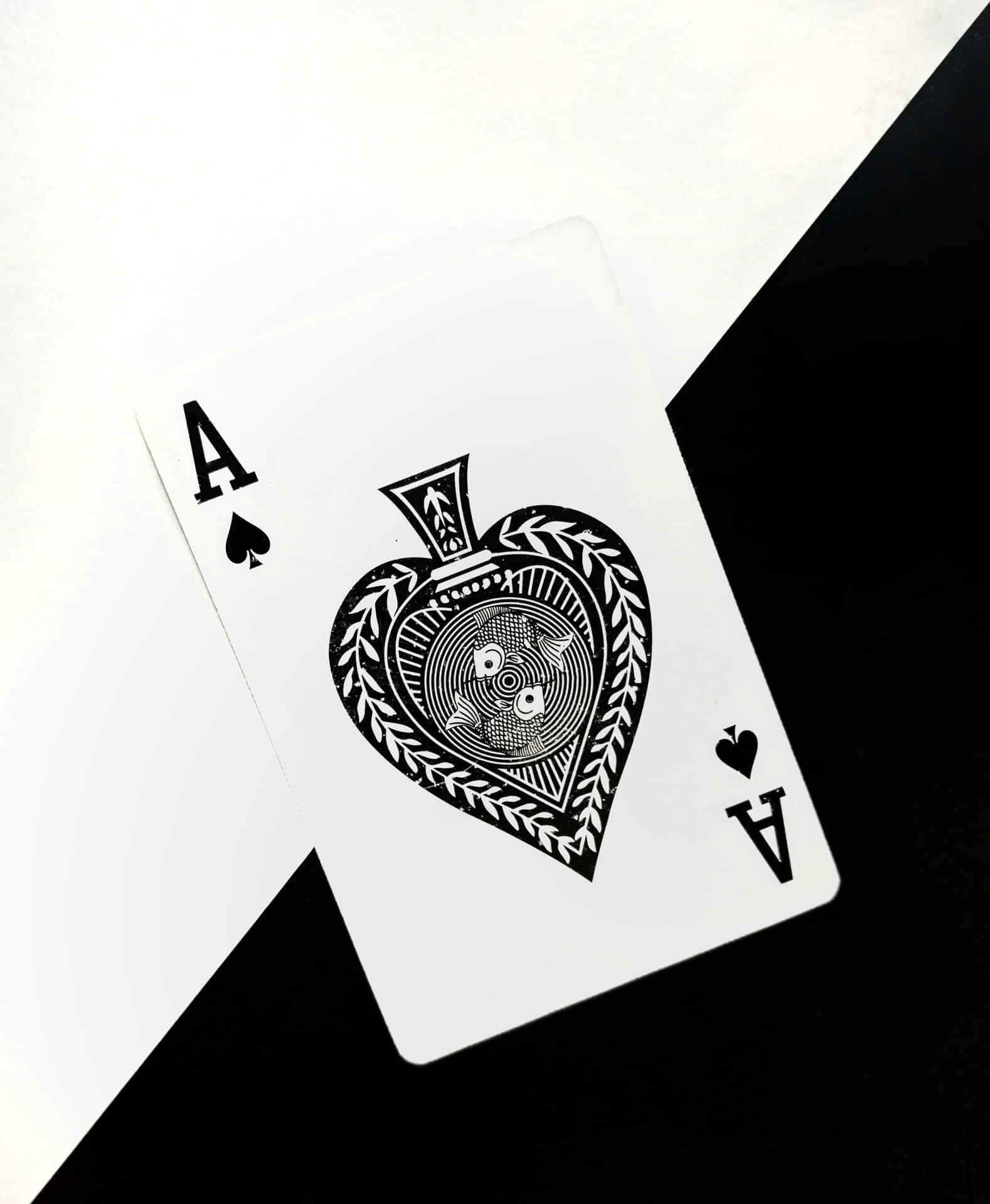 An Artistic Representation Of Harmony Between Black And White. Background