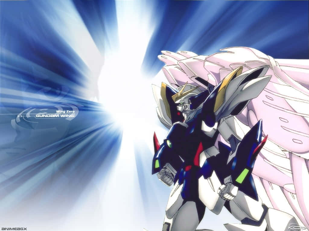An Awesome Picture Of Gundam Wing Background