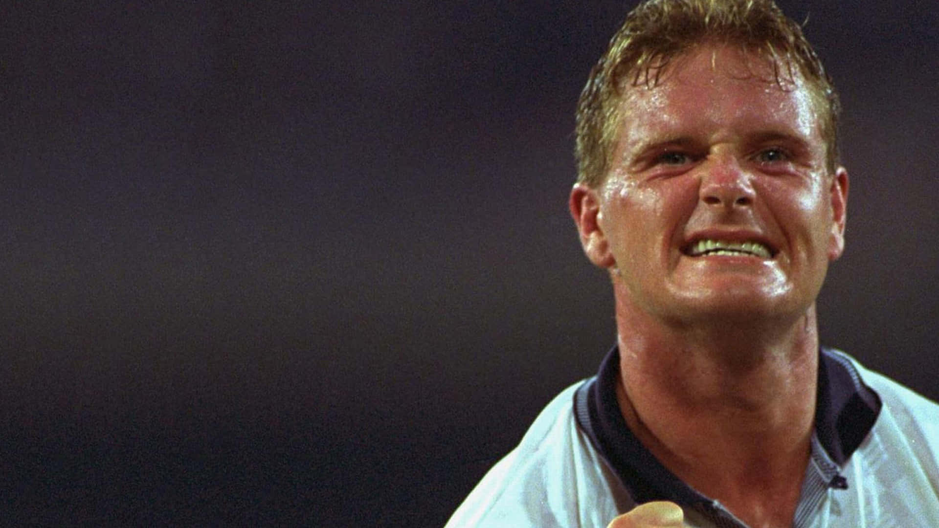 An Eager Face Of The Legend Paul Gascoigne Background