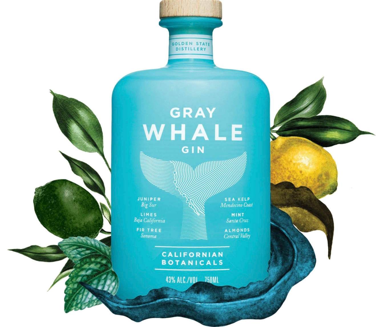 An Elegant Afternoon Delight With Gray Whale Gin Background