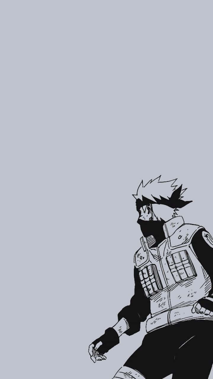 An Elegant And Intimidating Kakashi Background