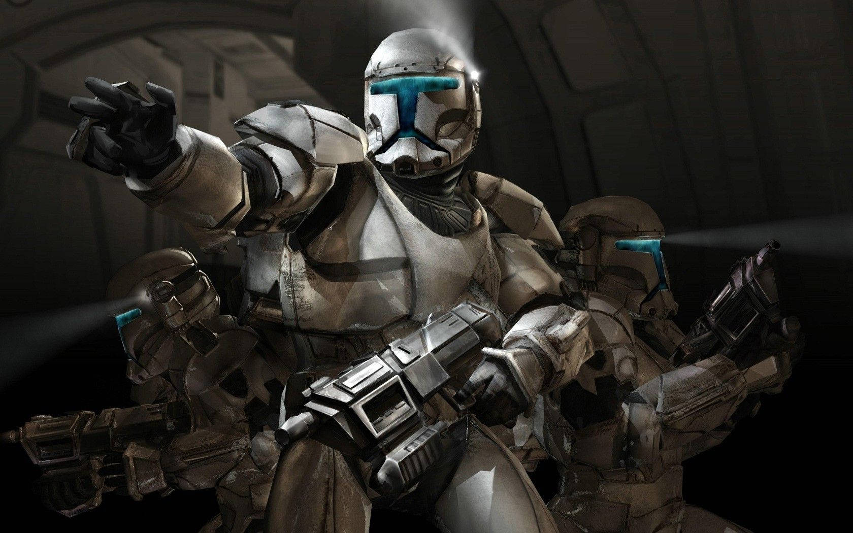 An Elite Squad Of Clone Troopers Prepares For Raid