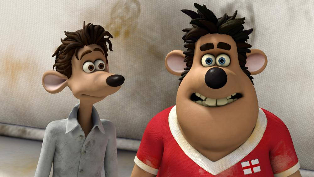 An Encounter Underground - Roddy Meets Sid In Flushed Away Background