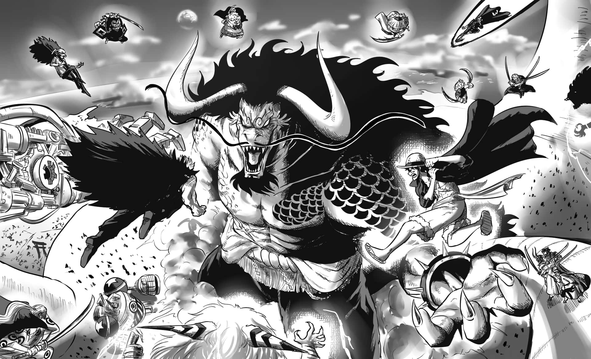 An Epic Adventure With Kaido Background