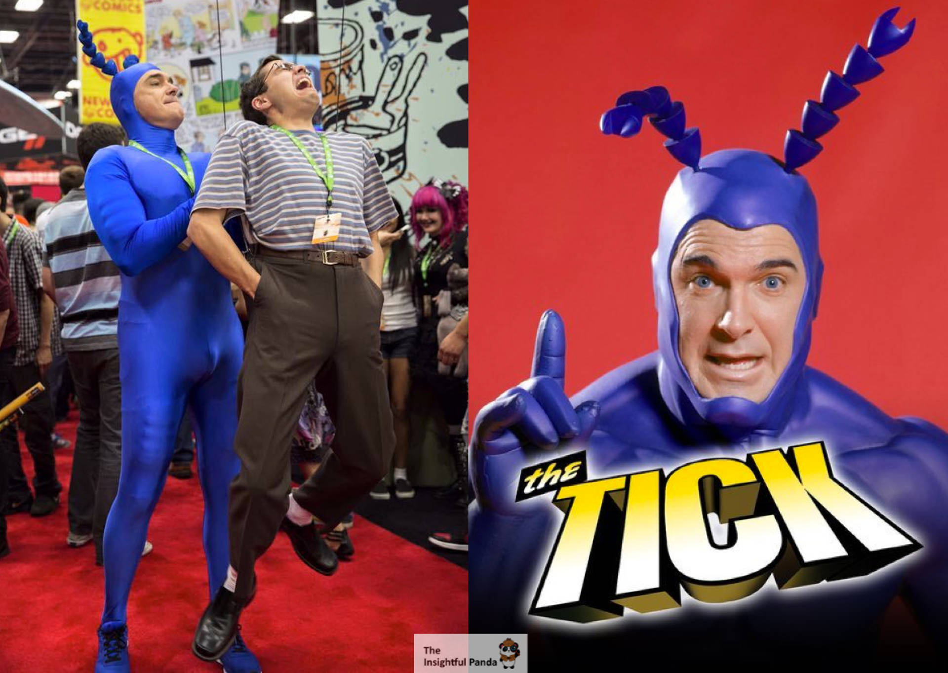 An Epic Adventure With Ted And The Tick Background
