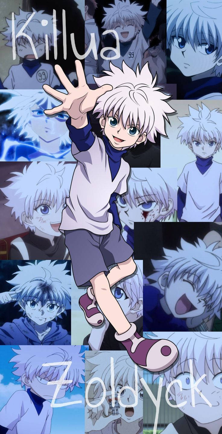 An Epic Image Of Killua In All His Cool Glory Background