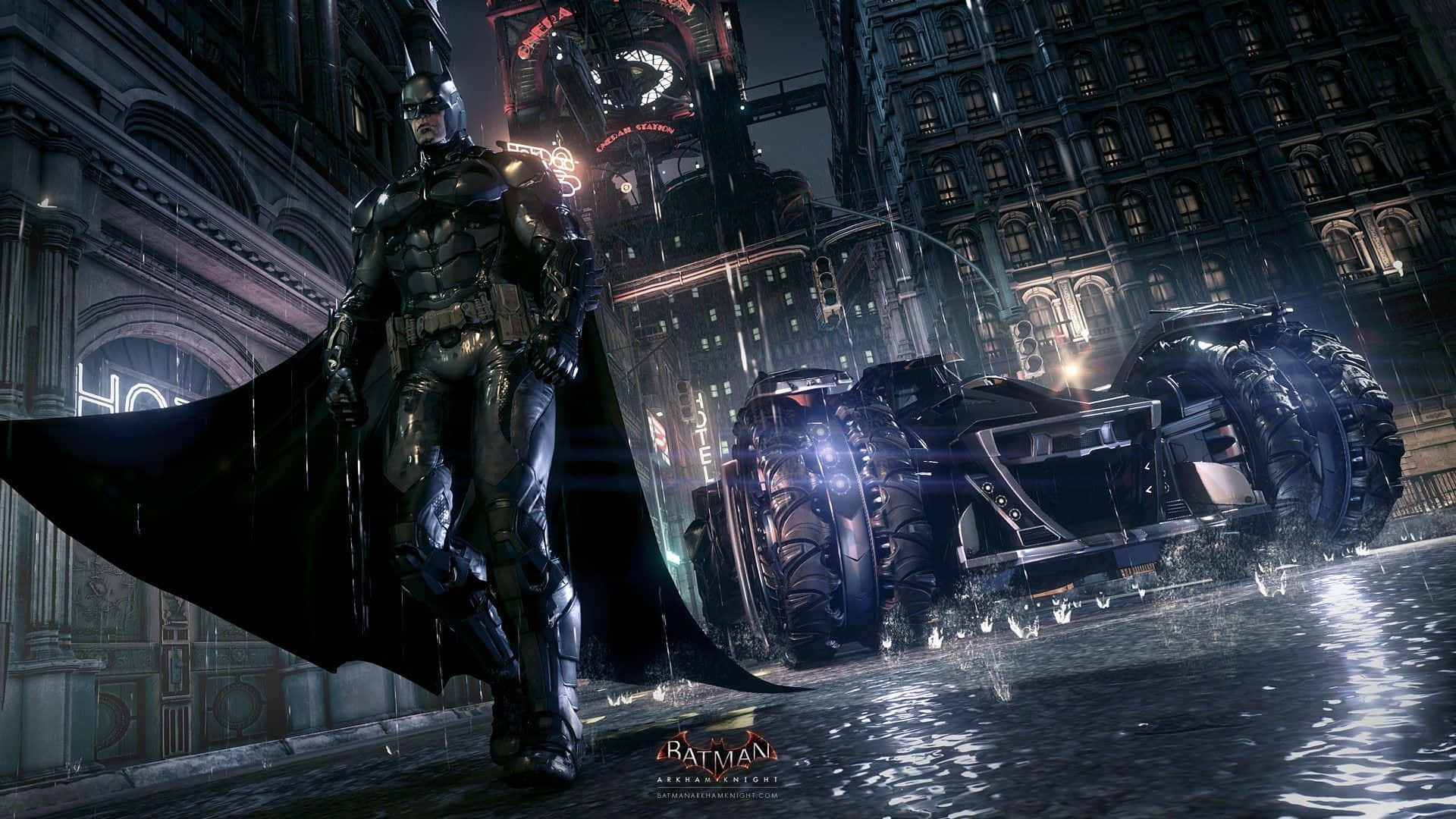 An Epic Showdown Between Batman And The Arkham Knight In Stunning 4k Quality