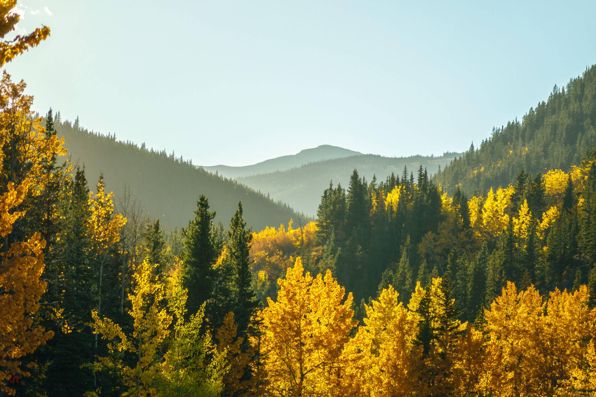 An Epic View Of Nature Background