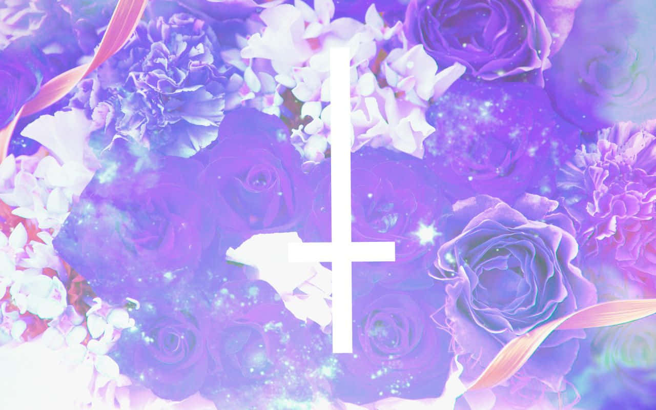 An Ethereal Look Of Gothic Pastel Art Background
