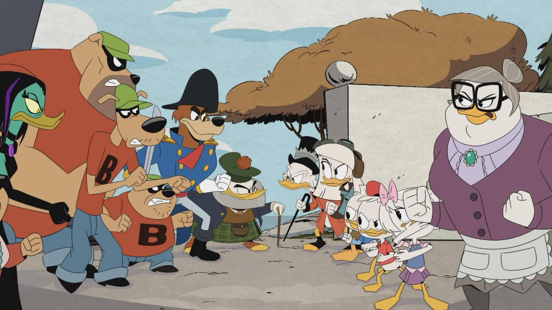 An Exciting Adventure Awaits - Ducktales Season 2 Background