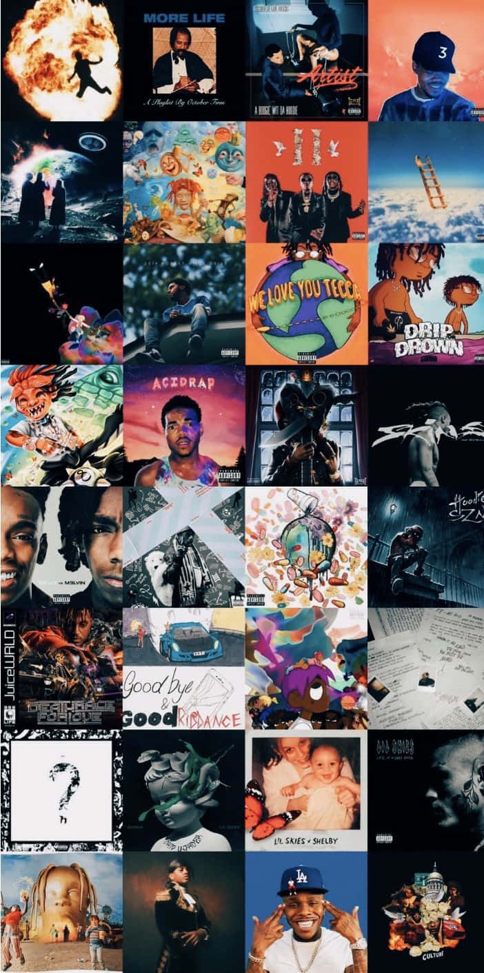 An Exclusive Rap Collage Featuring Some Of The Most Prolific Artists In The Genre