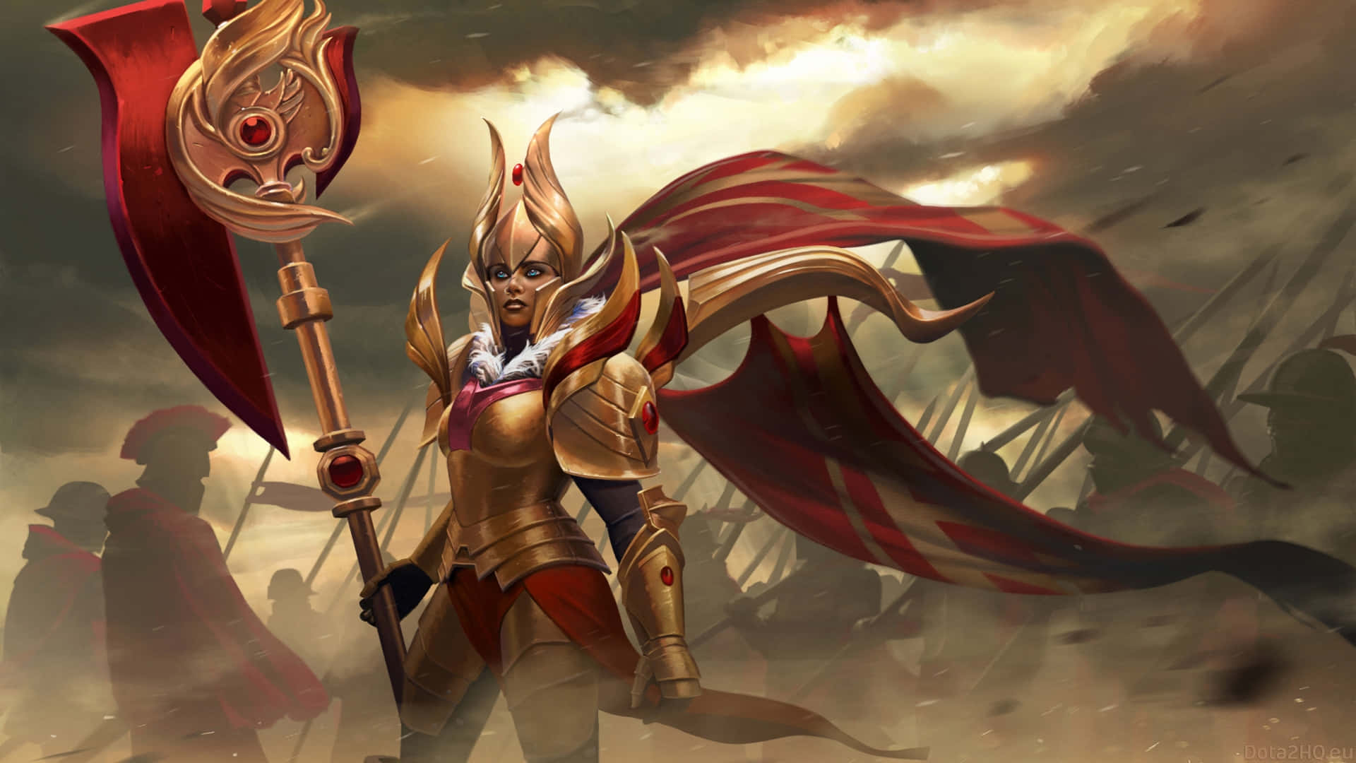 An Exemplary Dota 2 Hero Background