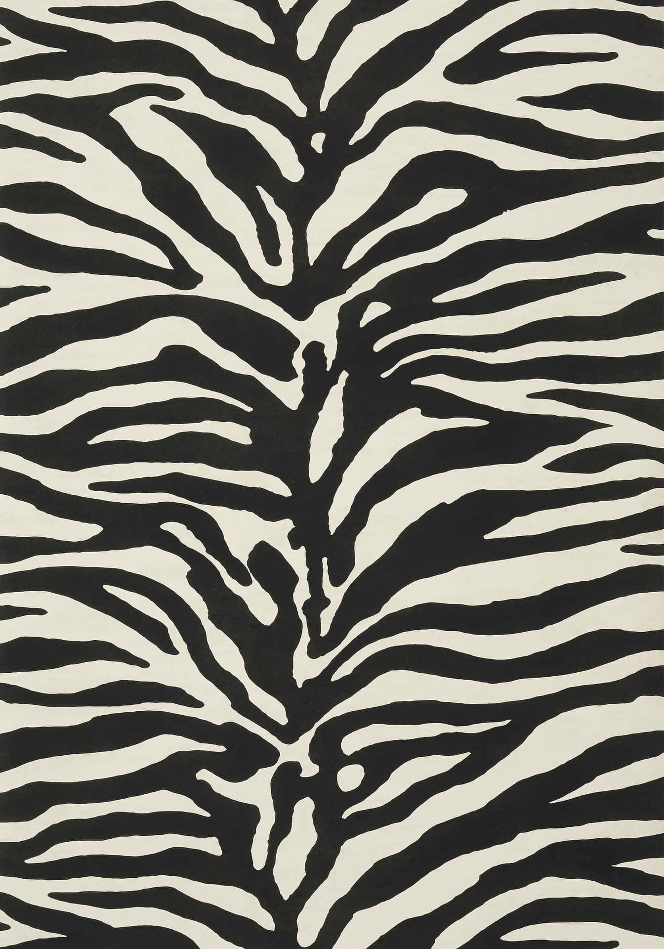 An Eye-catching Black And White Animal Print Wallpaper Background