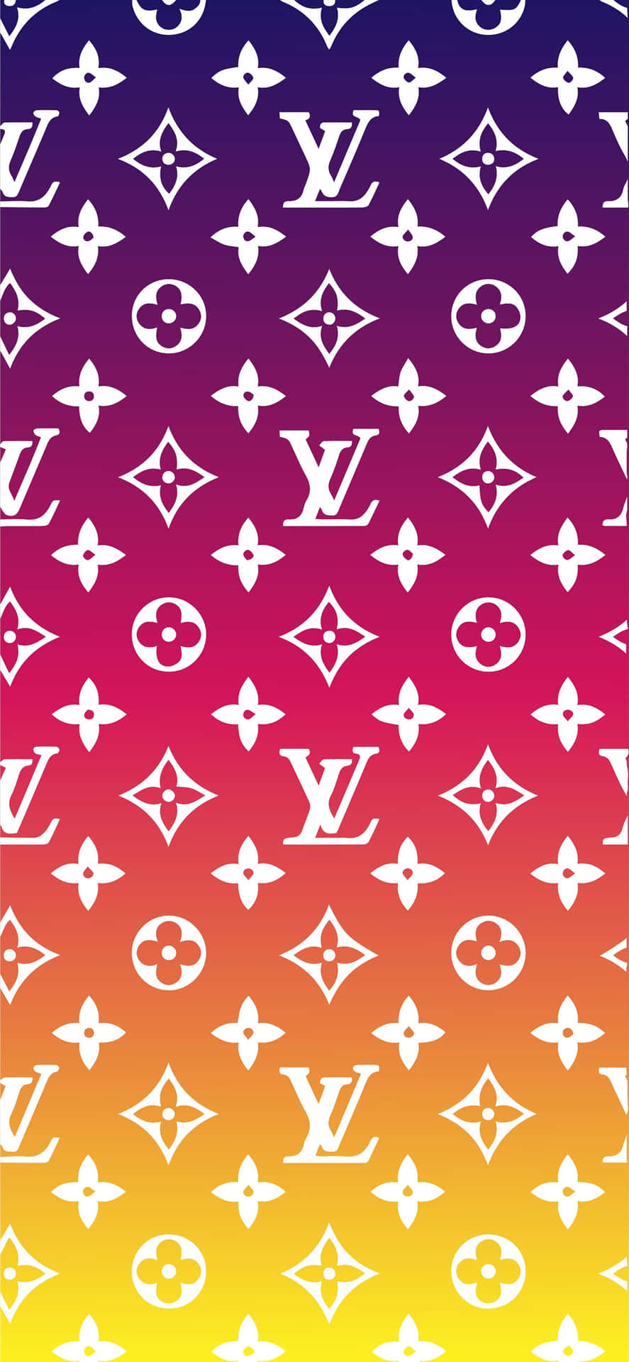 An Eye-catching Louis Vuitton Pattern Background