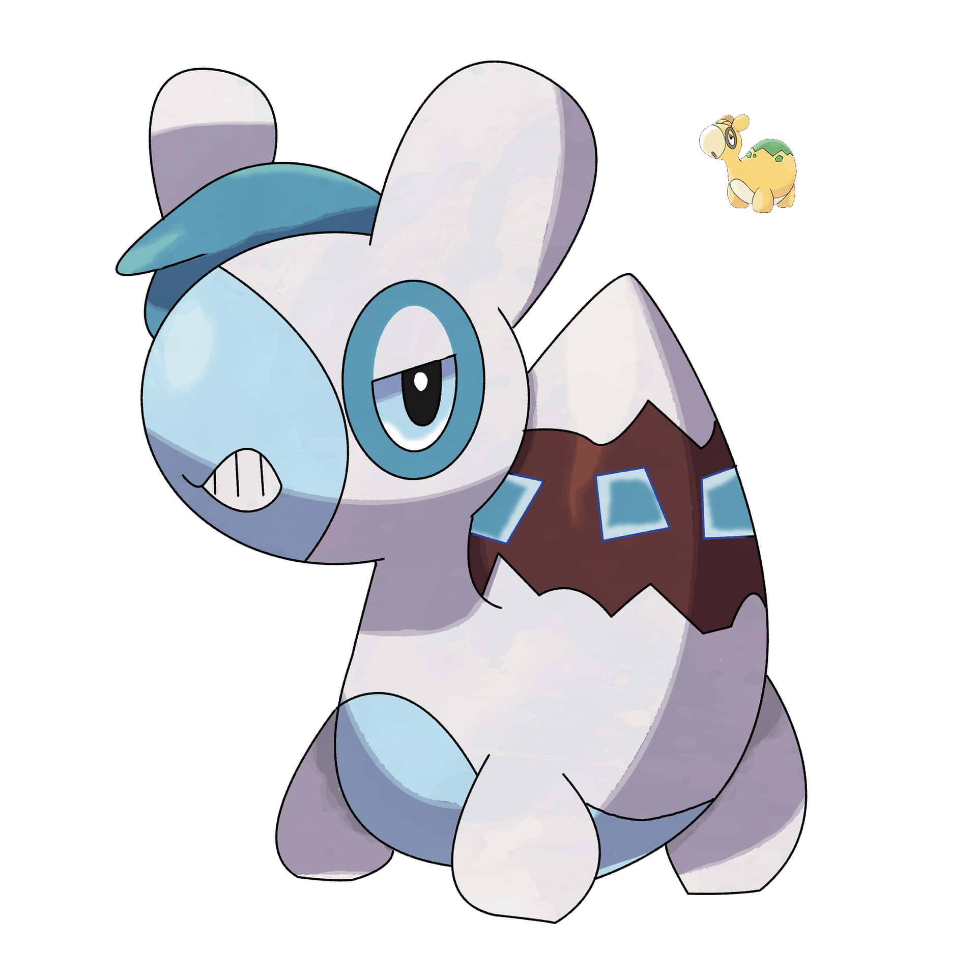 An Ice Type Numel Background