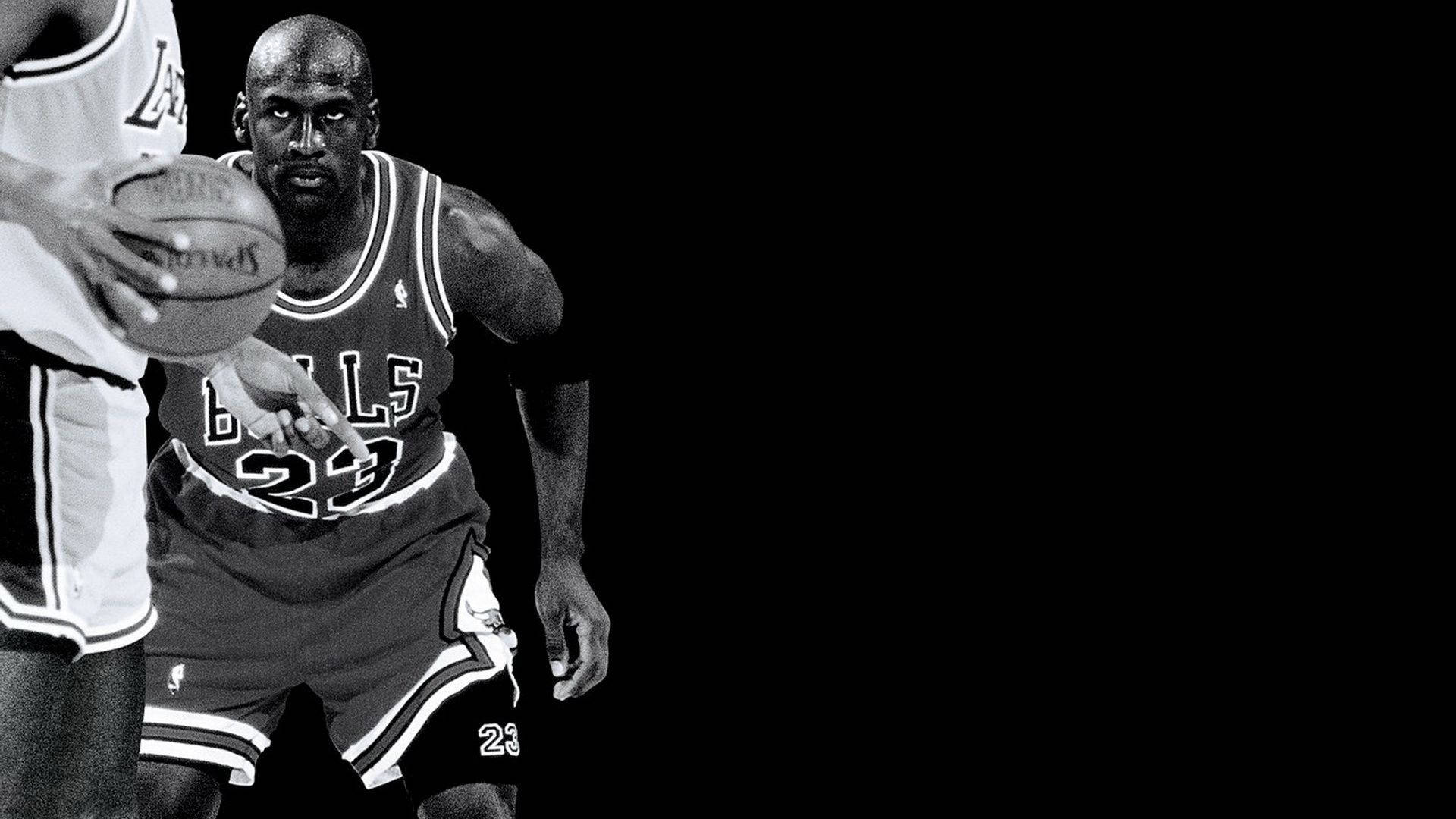 An Icon Of Basketball: Michael Jordan Background