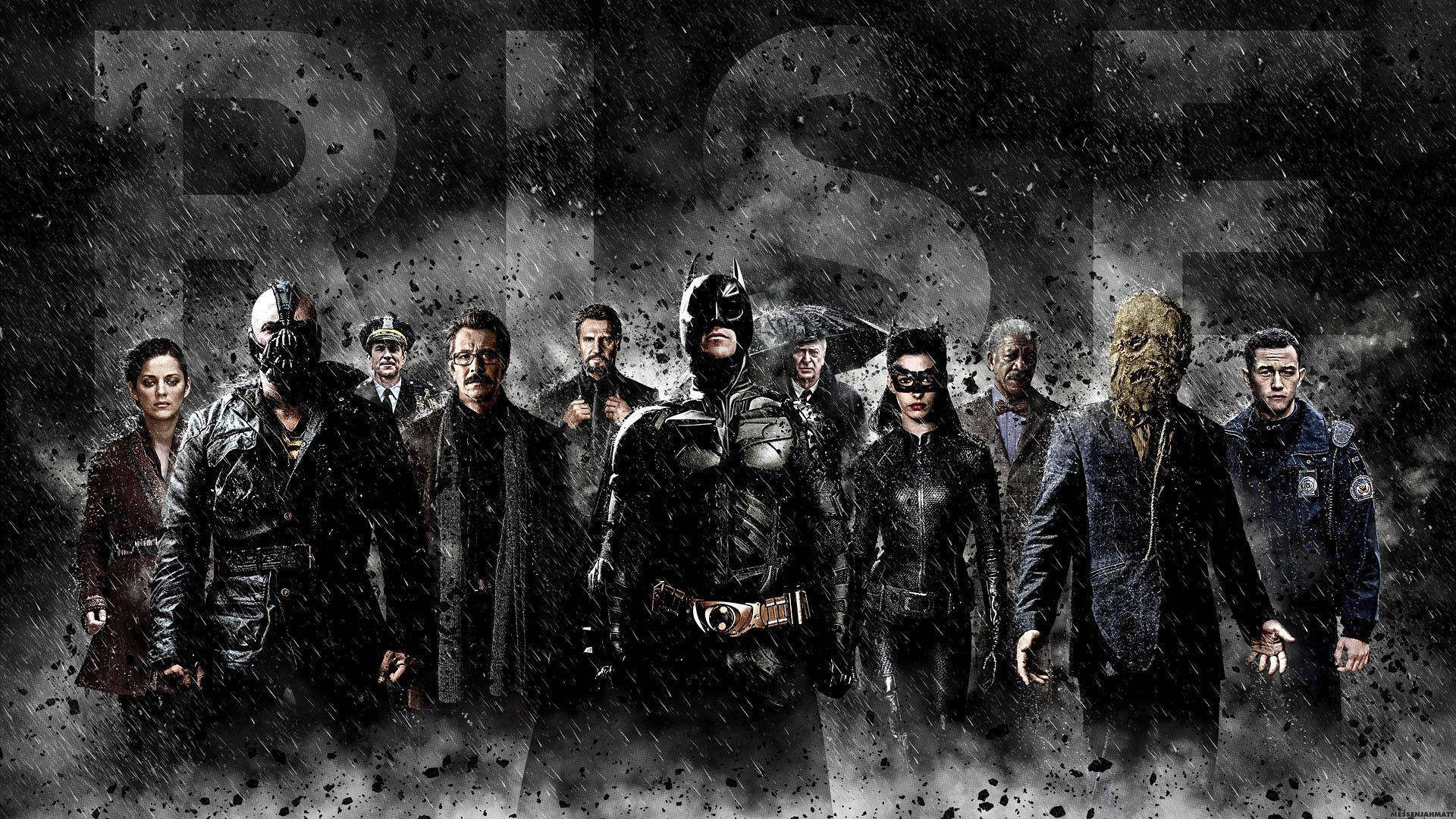 An Iconic Cast: The Dark Knight Trilogy Background