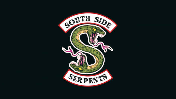 An Iconic Emblem Of Riverdale - The Southside Serpents Background