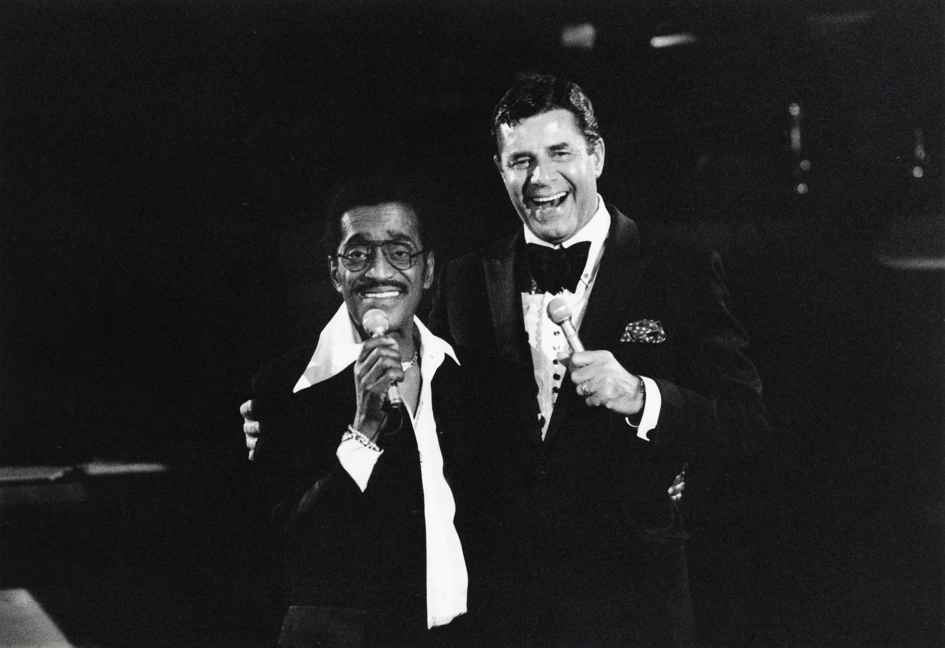 An Iconic Evening - Sammy Davis Jr. And Jerry Lewis Background