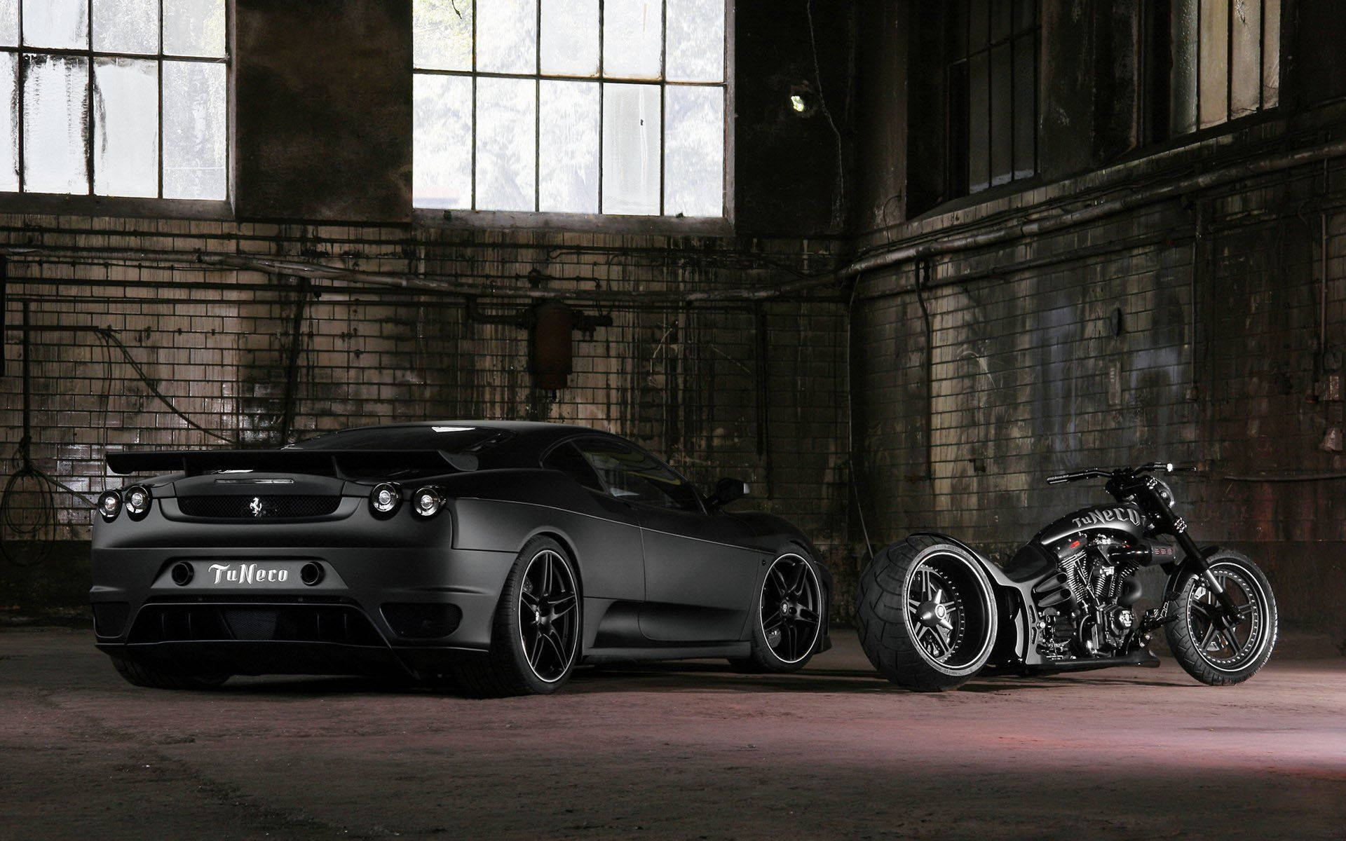 An Iconic Ferrari F430 Ready To Take Off Background