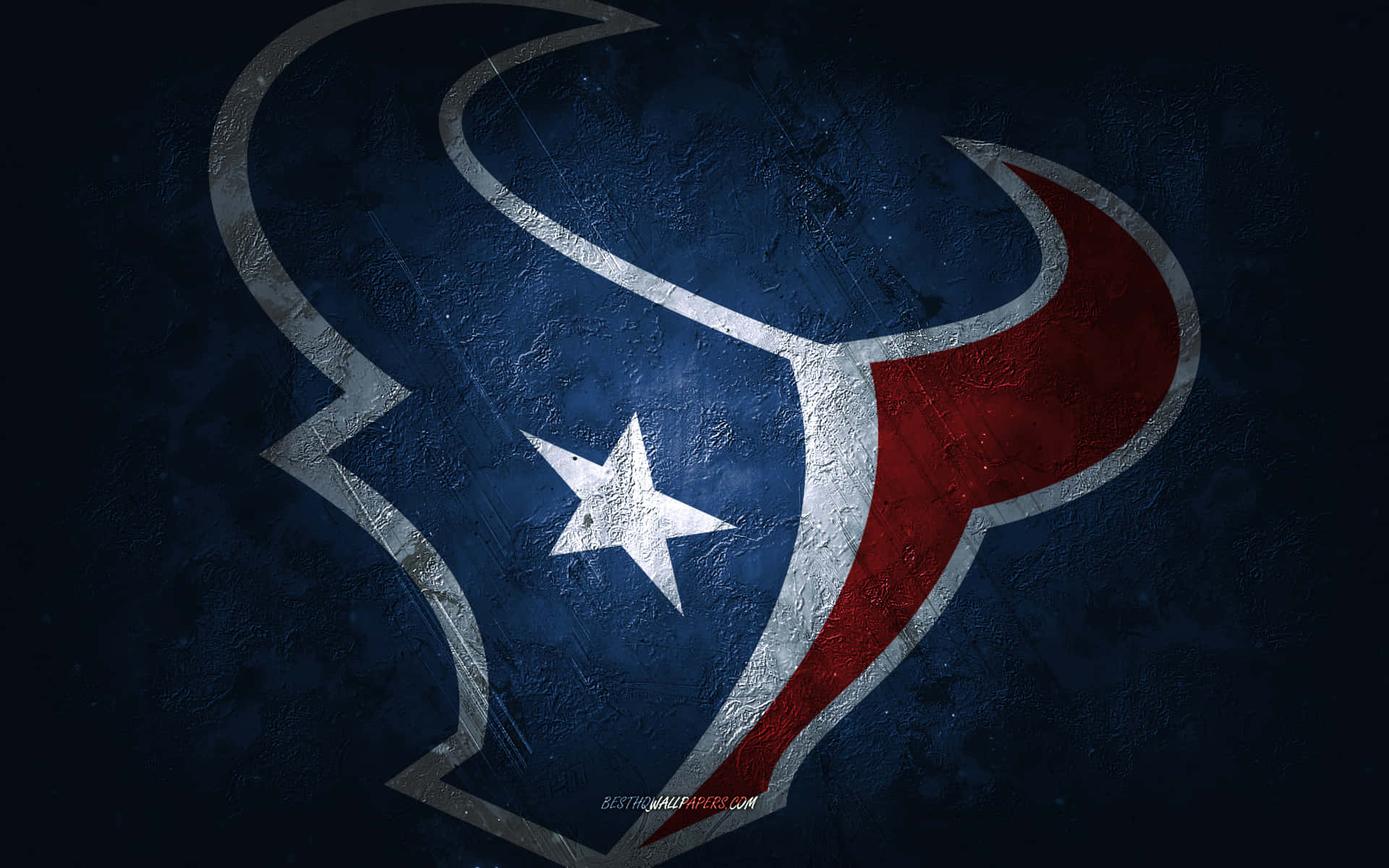 An Iconic Logo Of The Houston Texans Professional Football Team Background