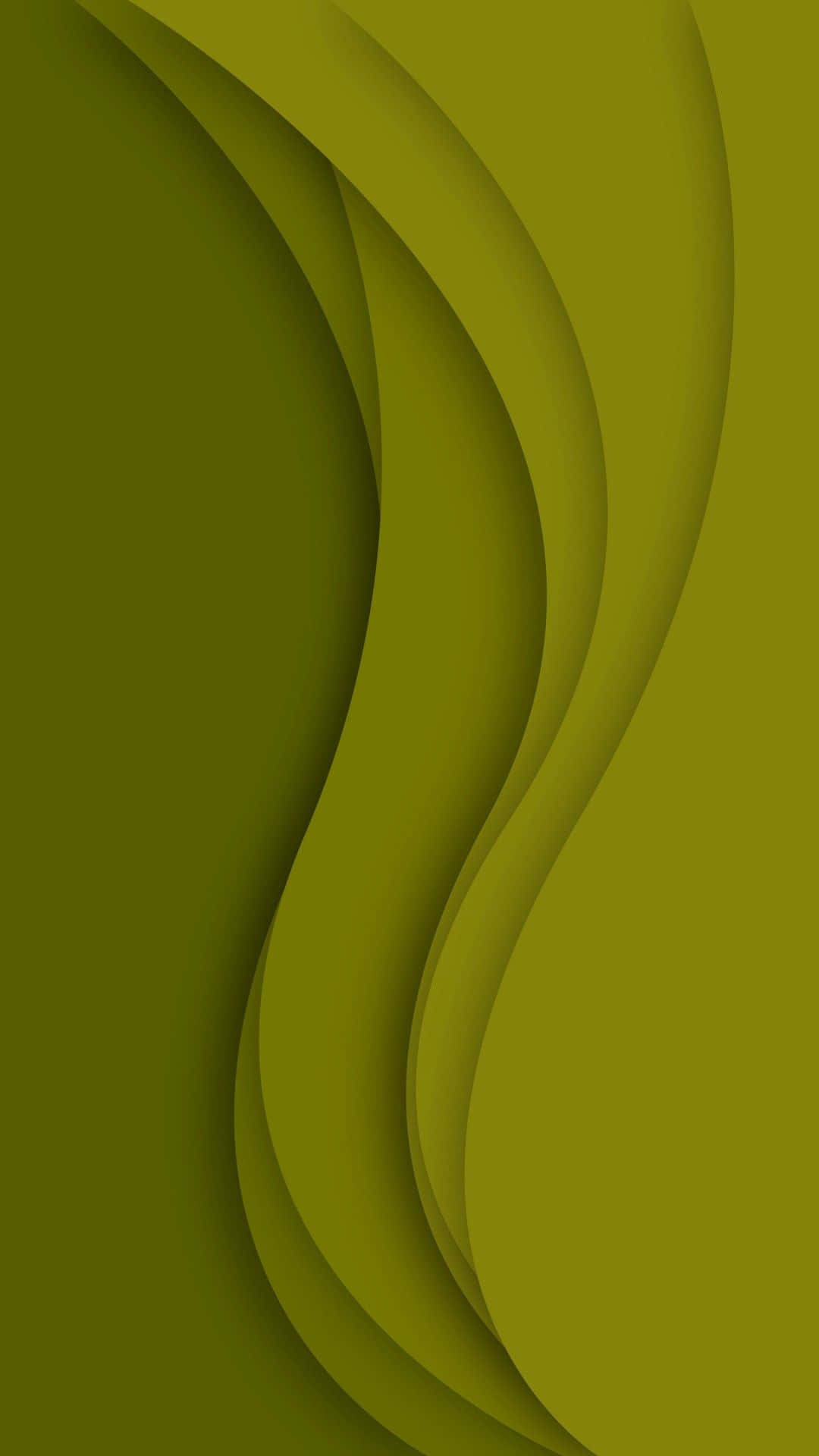 An Iconic, Sleek, And Modern Olive Green Iphone. Background