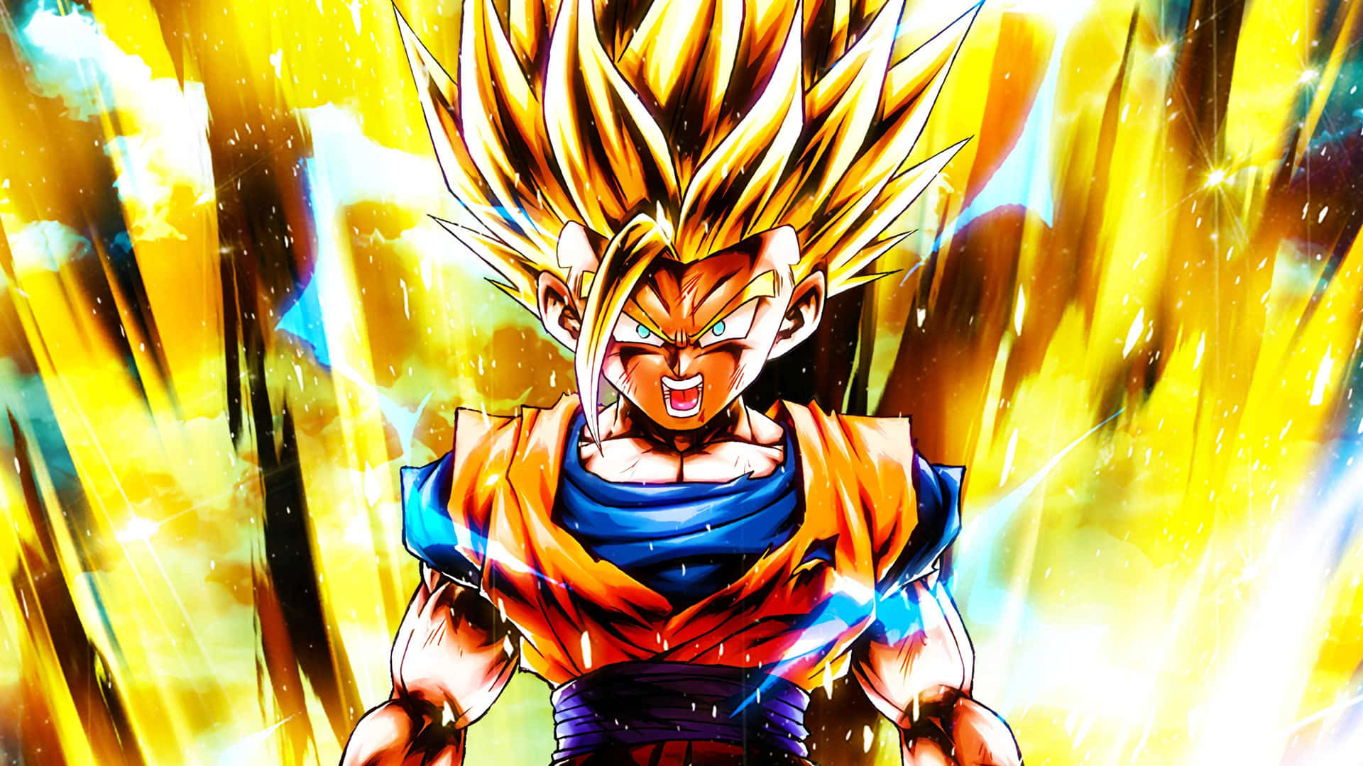 An Illustration Of Teen Gohan, Goku's Son, In The Popular Anime Series Dragon Ball