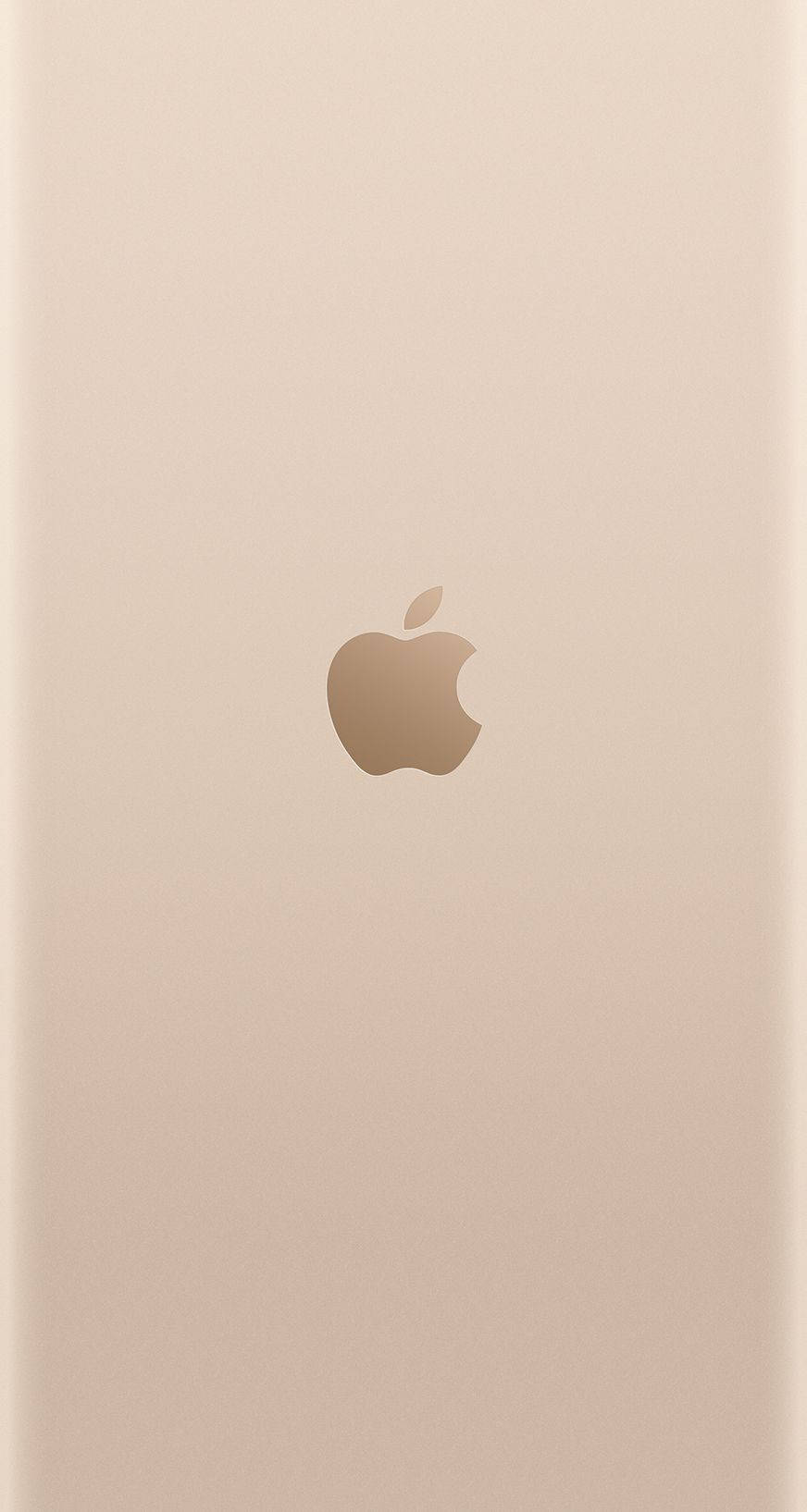 An Image Of An Apple Iphone 6s Gold Background