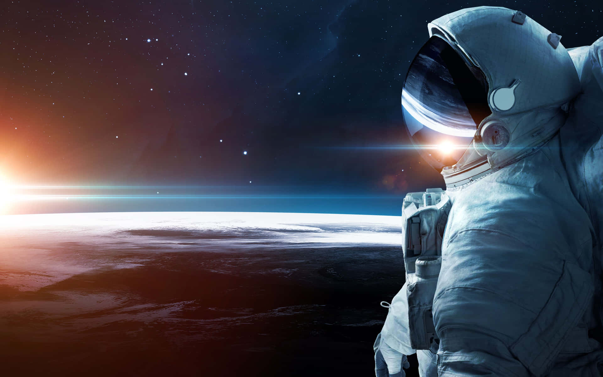 An Immersive Journey Into The Farthest Regions Of Space Background