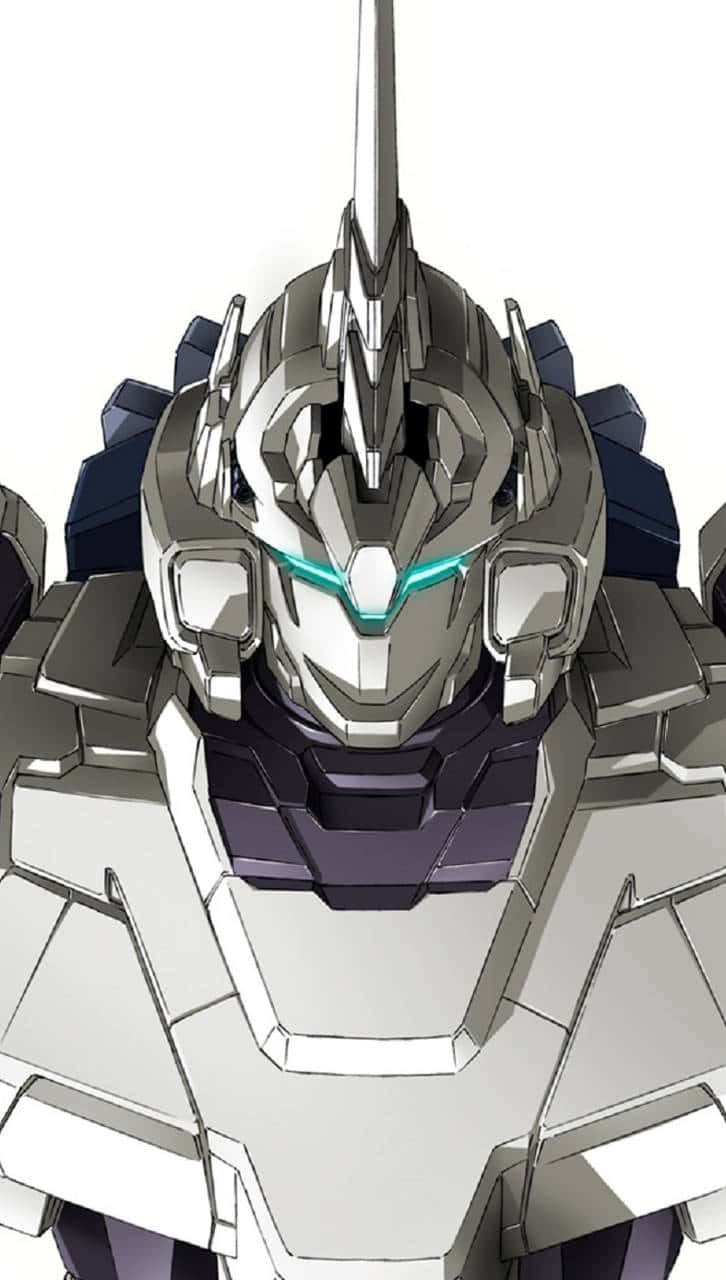 An Impressive Gundam Unicorn Ready To Fight Background