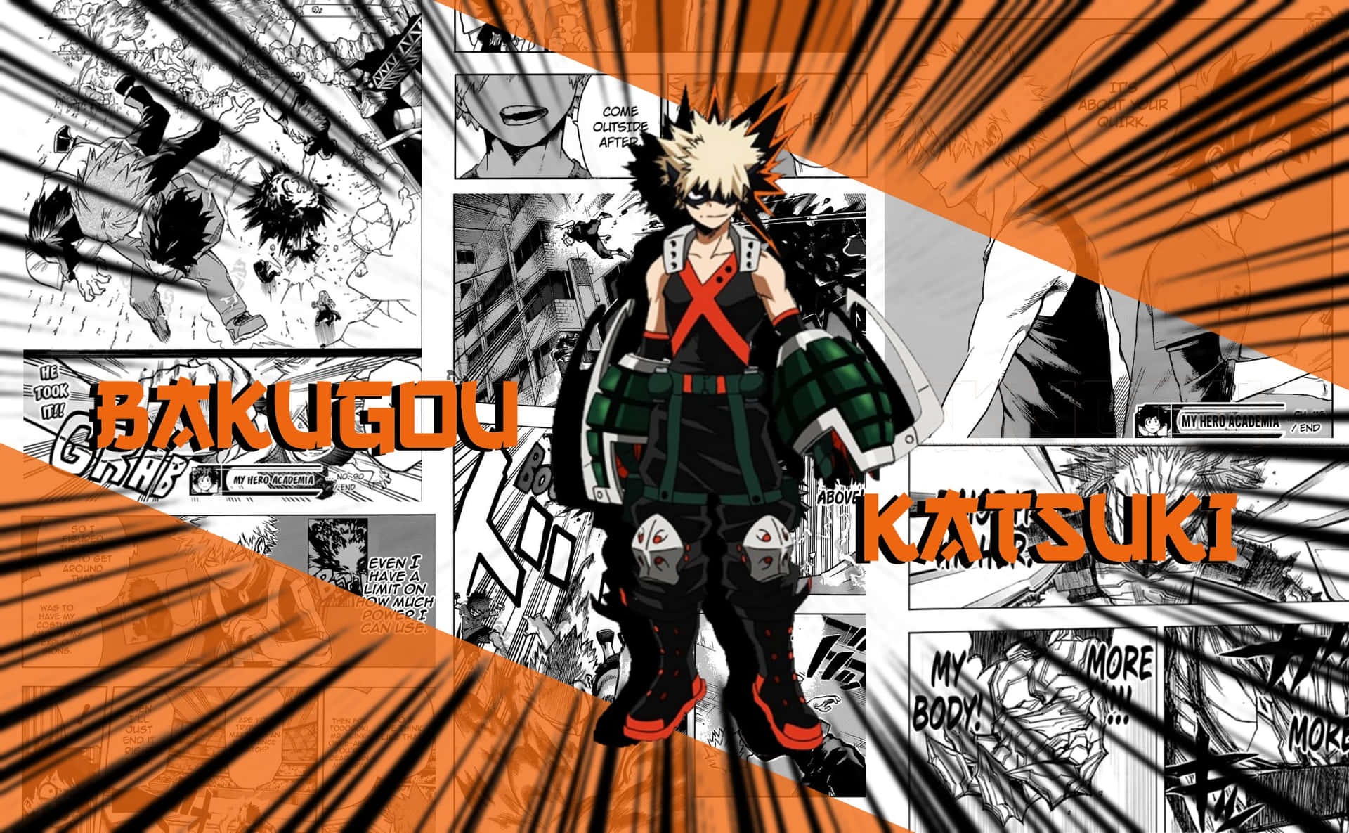 An Inspiring Aesthetic Of Pro Hero Bakugou